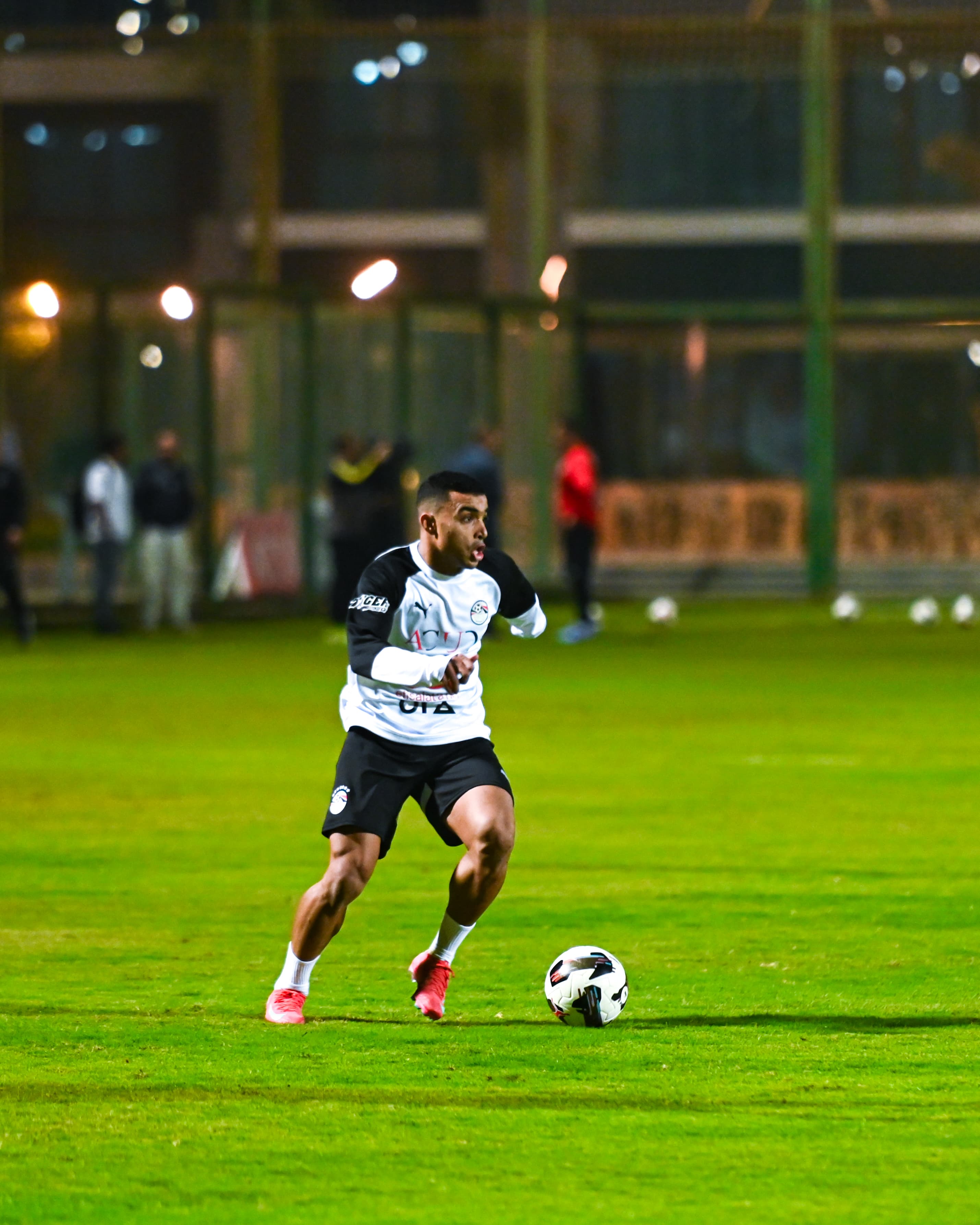 تدريبات منتخب مصر المشارك في كأس العرب قبل السفر إلى قطر