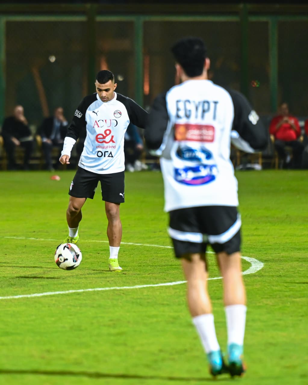 منتخب مصر المشارك في كأس العرب يختتم تدريباته قبل السفر للدوحة
