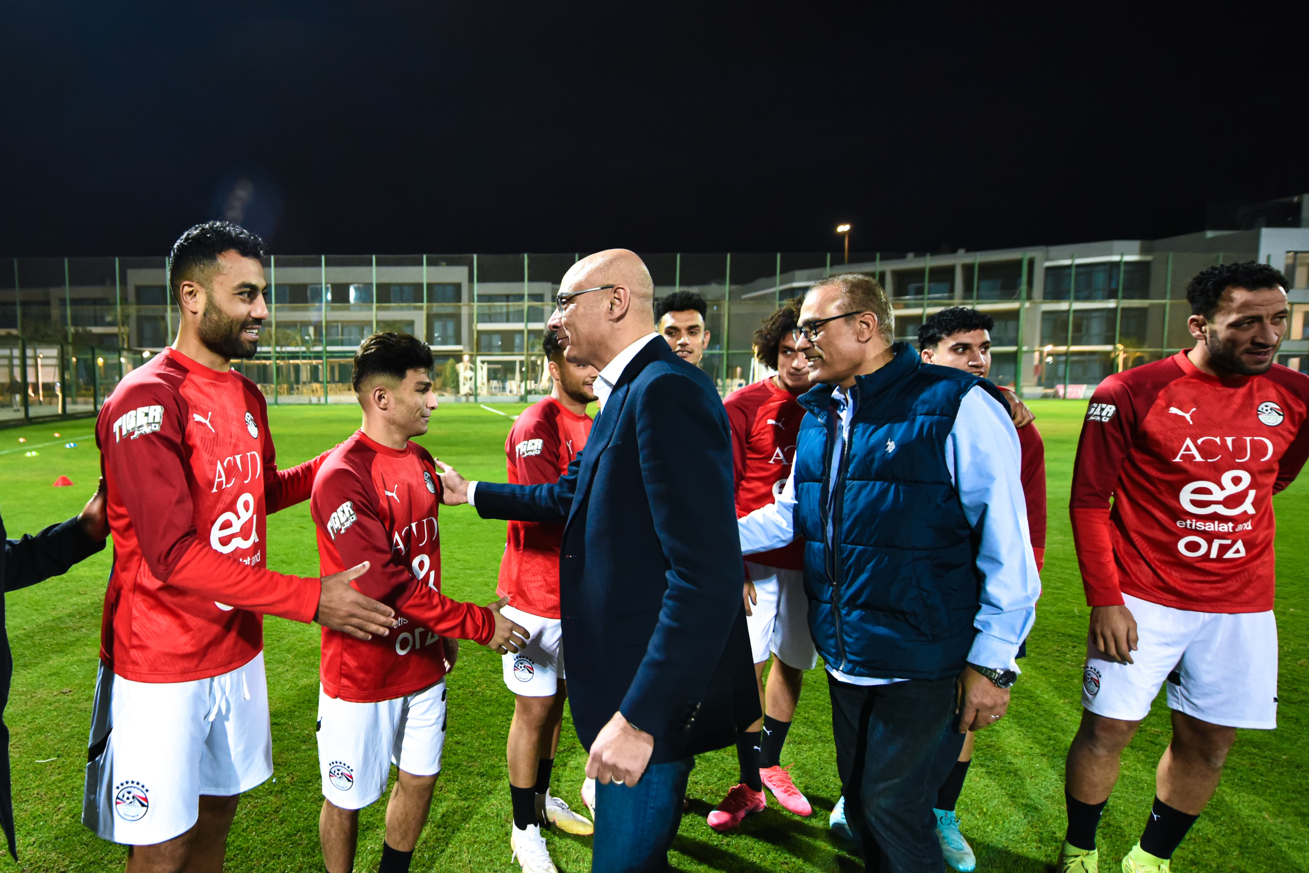 أبوريدة يدعم منتخب مصر المشارك في كأس العرب