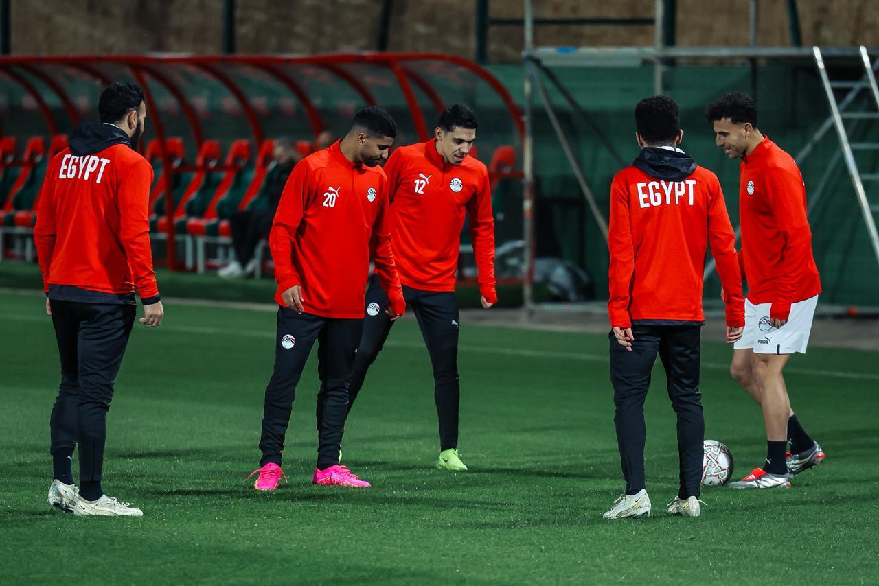منتخب مصر يختتم تدريباته استعداداً لمواجهة زيمبابوي غداً 