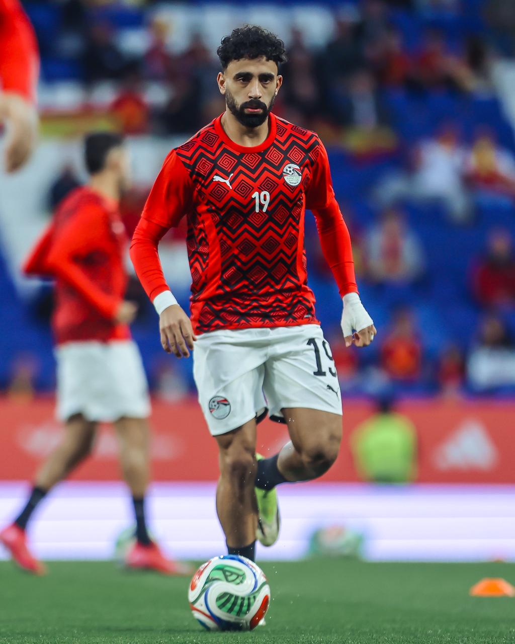 أحماء منتخب مصر قبل مواجهة إسبانيا