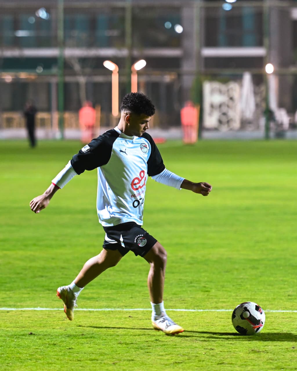 منتخب مصر المشارك في كأس العرب يختتم تدريباته قبل السفر للدوحة