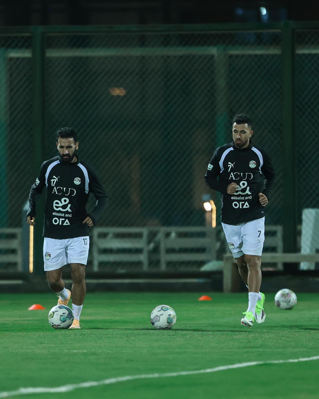 أول تدريبات منتخب مصر استعدادا للسعودية وإسبانيا