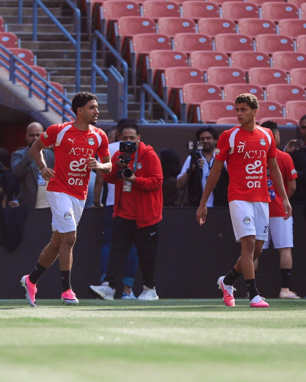 منتخب مصر يختتم تدريباته استعداداً لمواجهة البرازيل ودياً