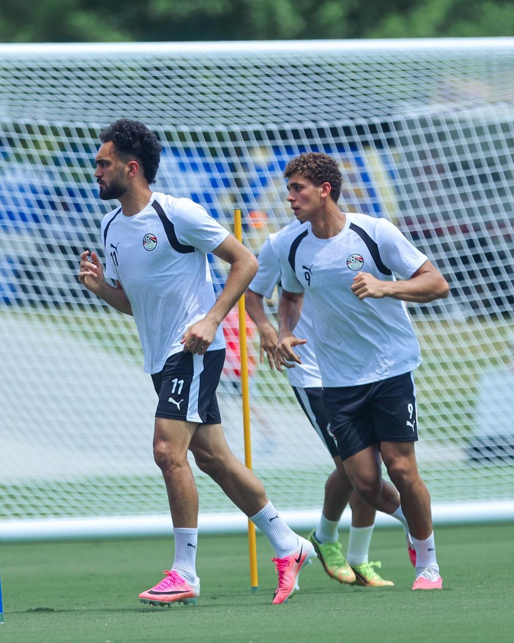 بالصور.. مران منتخب مصر في أتلانتا استعداداً لمباراة الأرجنتين 