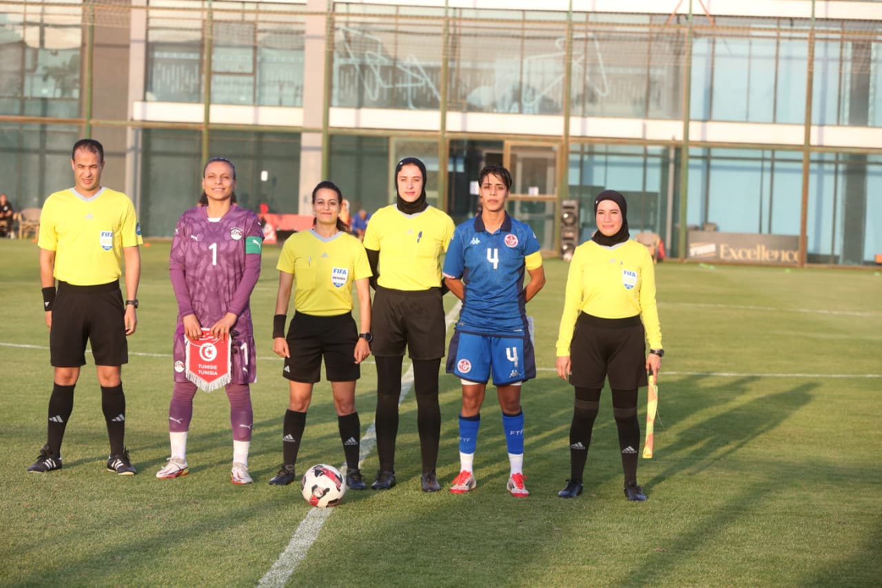 منتخب مصر للكرة النسائية  يفوز على تونس ودياً بركلات الترجيح 