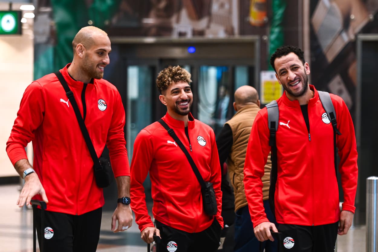 منتخب مصر المشارك في كأس العرب يغادر إلى قطر