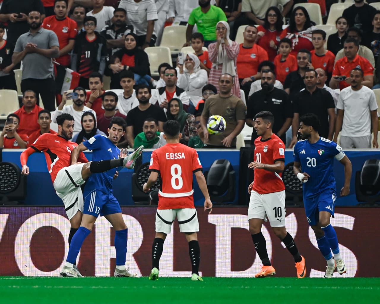 منتخب مصر المشارك في كأس العرب يفتتح مشواره بالتعادل مع الكويت