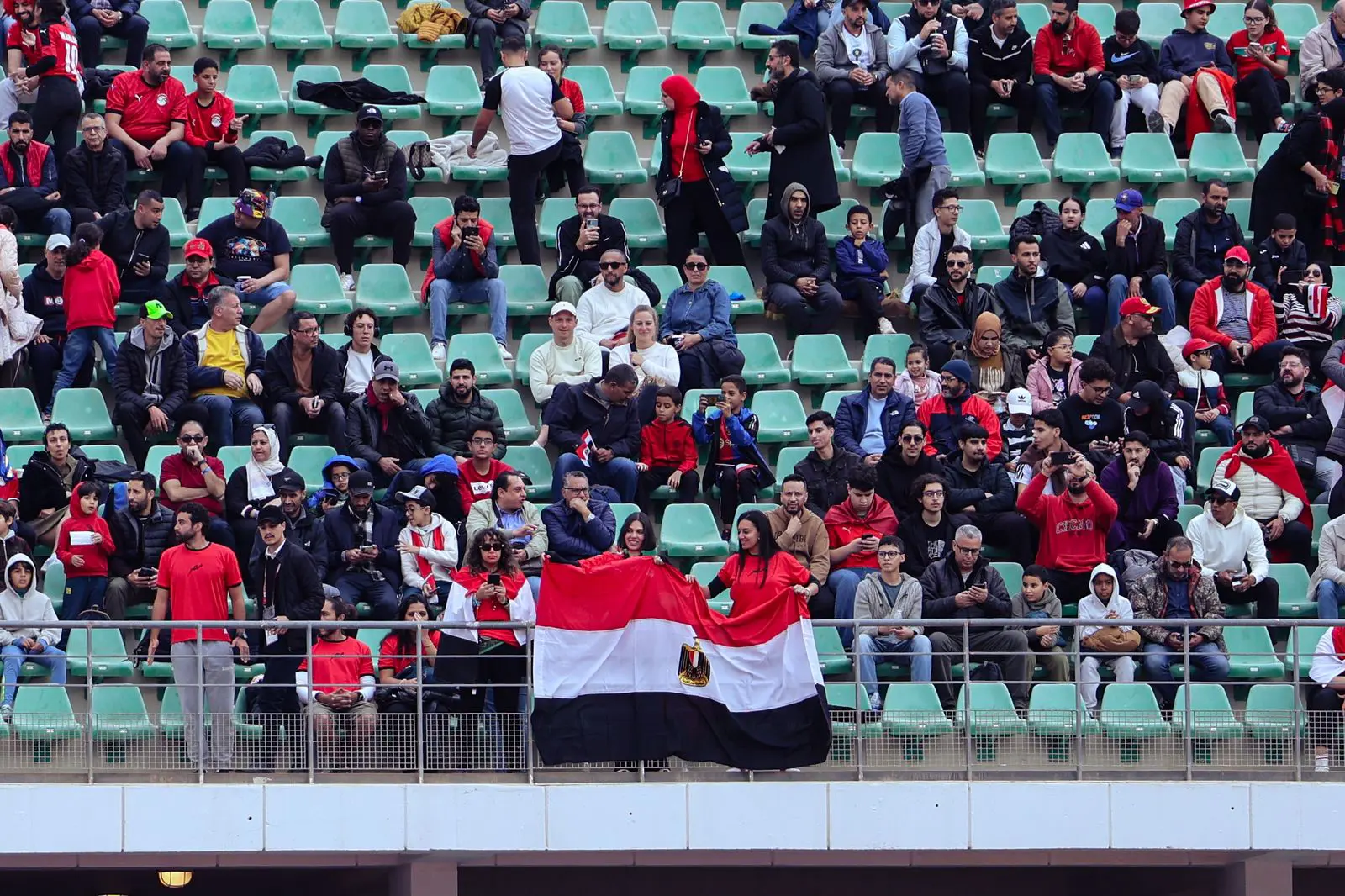 أجواء ما قبل مباراة مصر وجنوب أفريقيا في أمم أفريقيا