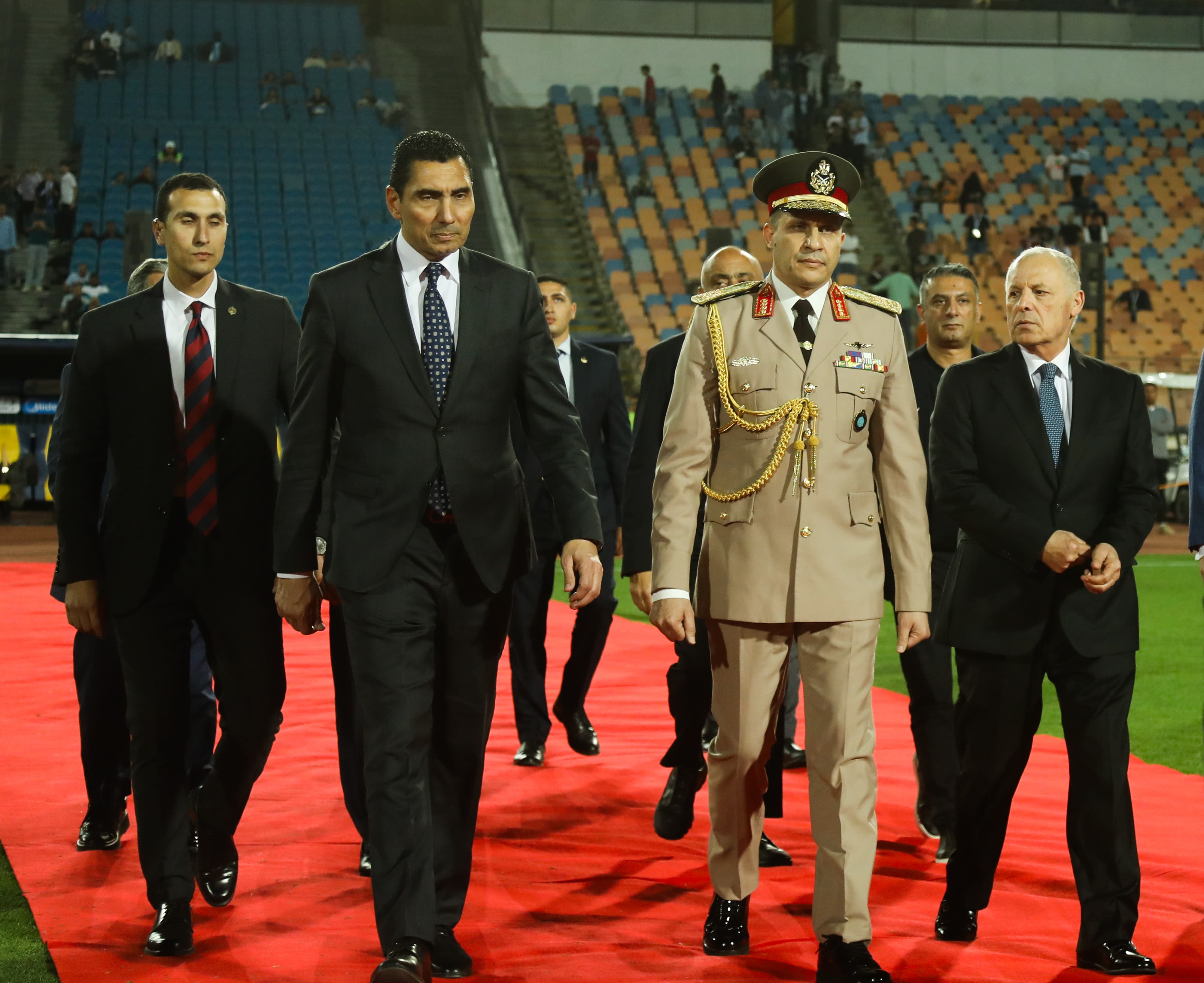 بالصور: مراسم تتويج بيراميدز بكأس مصر