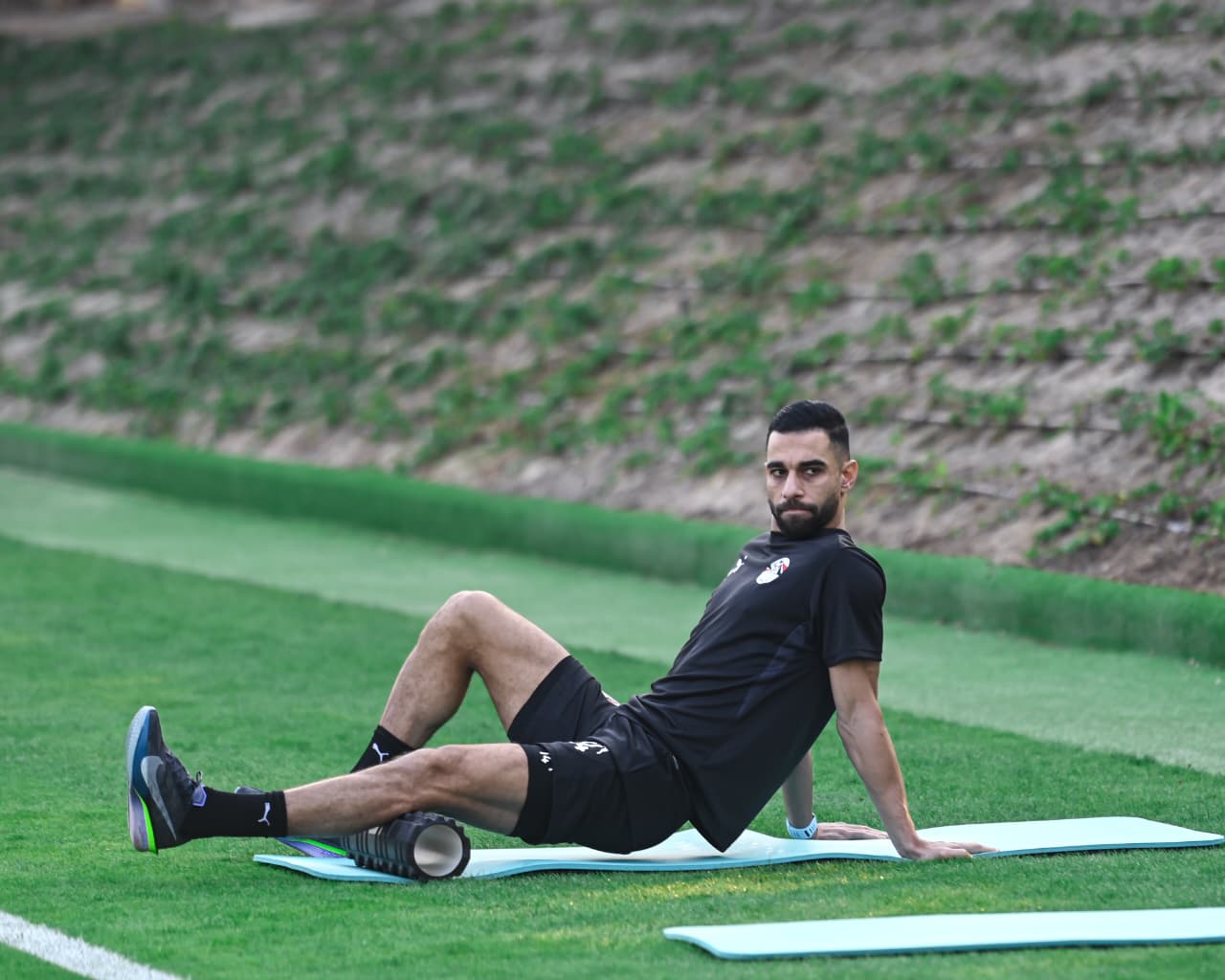 منتخب مصر المشارك في كأس العرب يواصل تحضيراته لمواجهة الإمارات