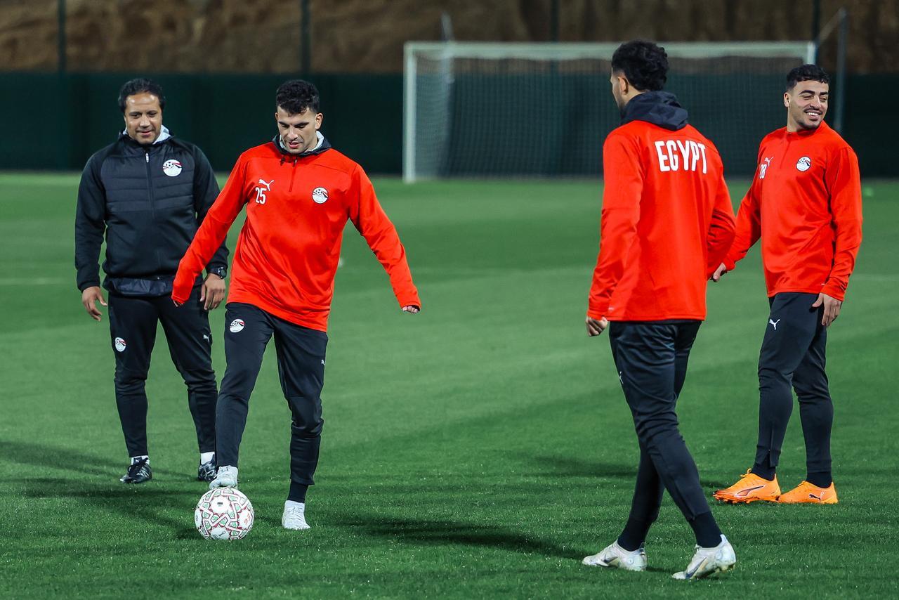 منتخب مصر يختتم تدريباته استعداداً لمواجهة زيمبابوي غداً 