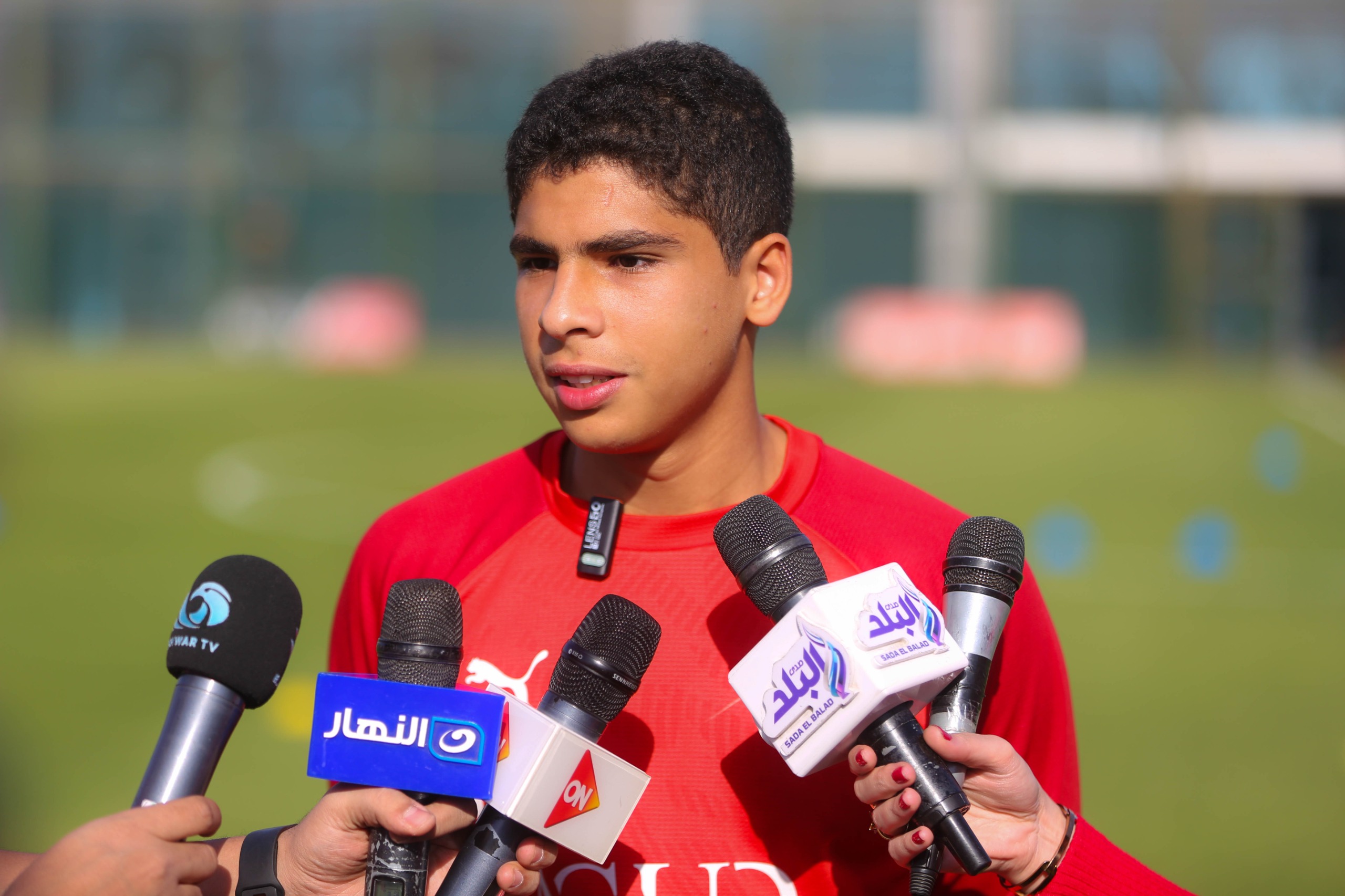 التدريب الأخير لمنتخب مصر 2009 قبل السفر إلى  بطولة الأمم الأفريقية