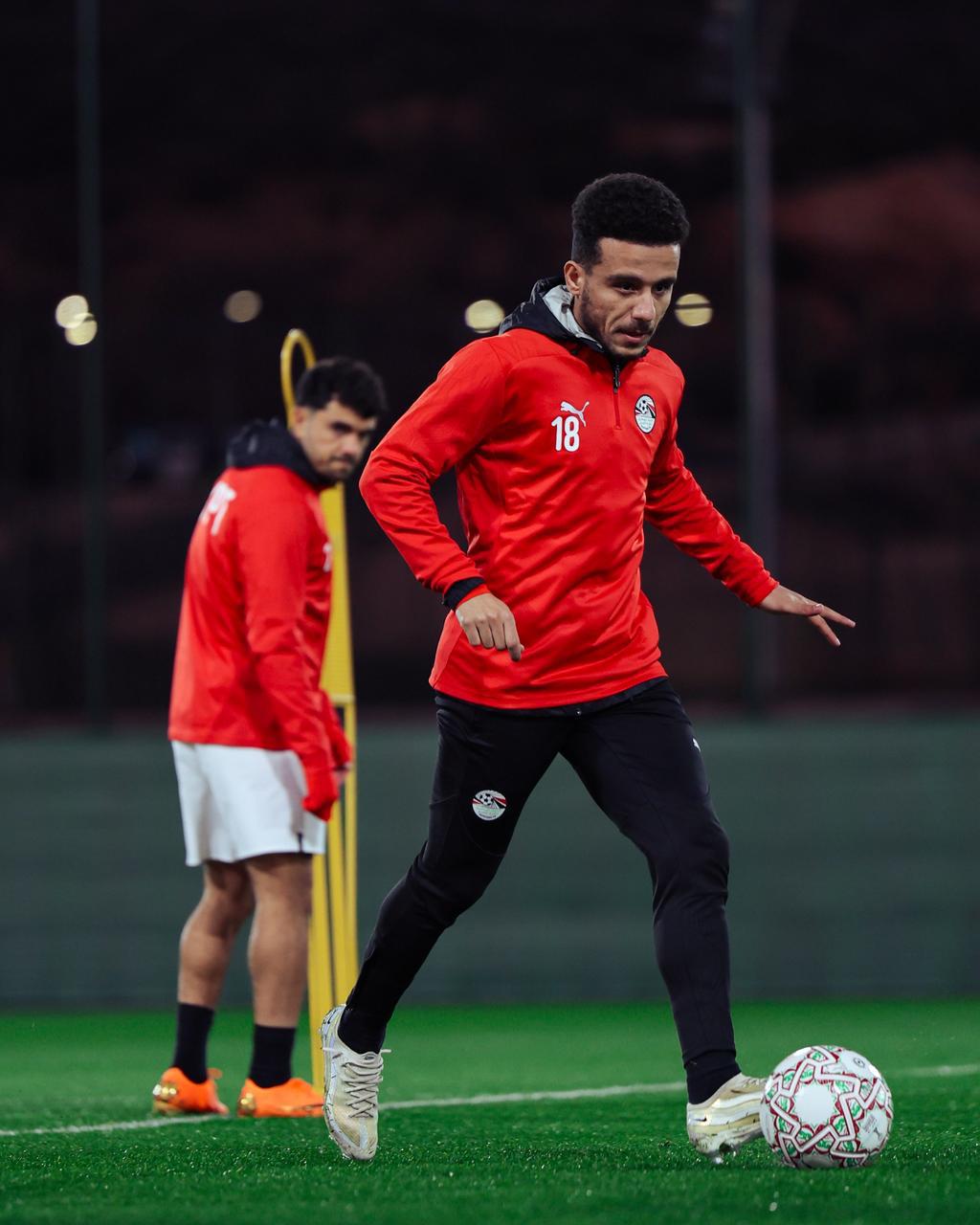 منتخب مصر يواصل تدريباته استعداداً لمواجهة كوت ديفوار