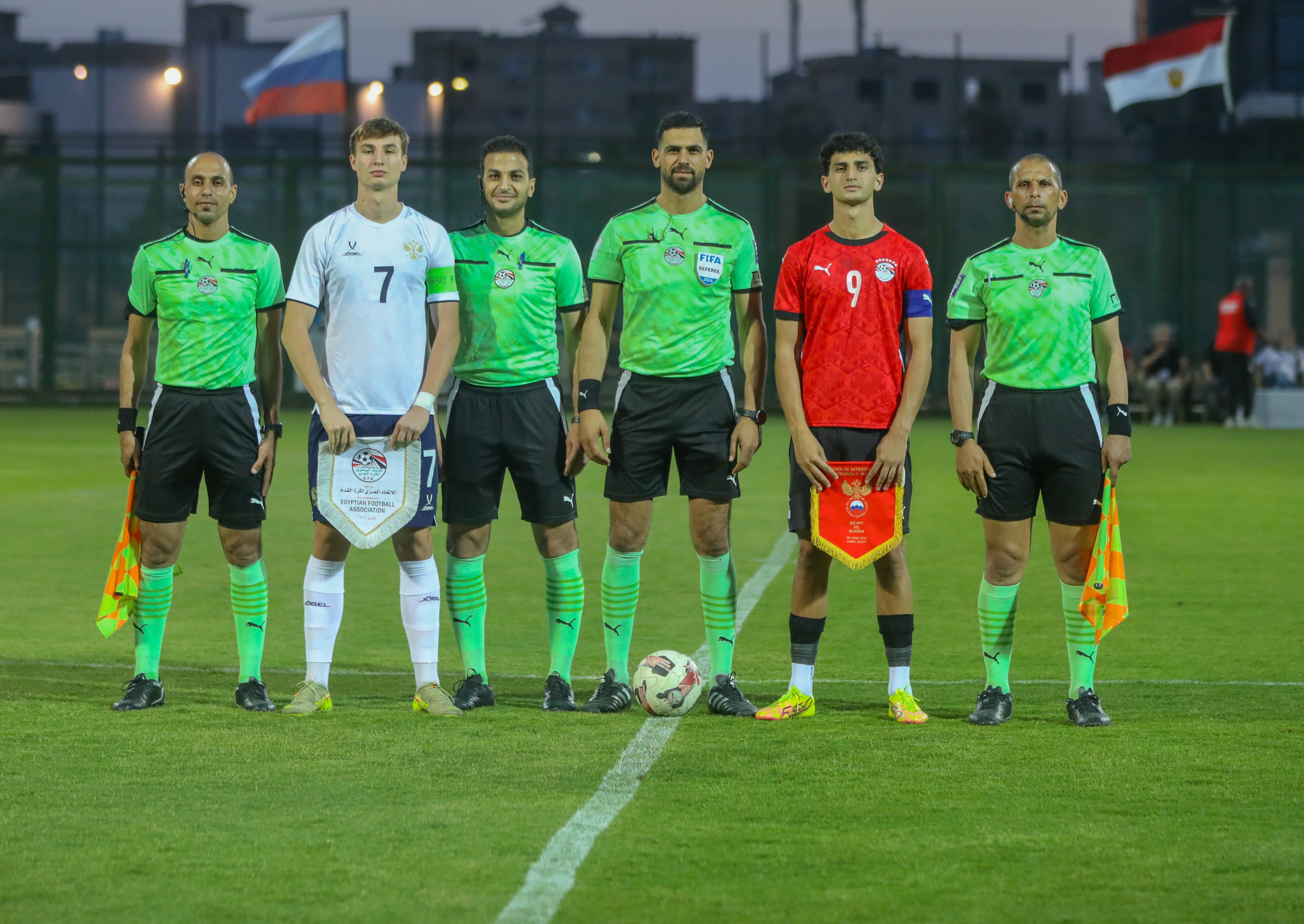  بالصور.. منتخب الشباب يواجه روسيا ودياً للمرة الثانية 