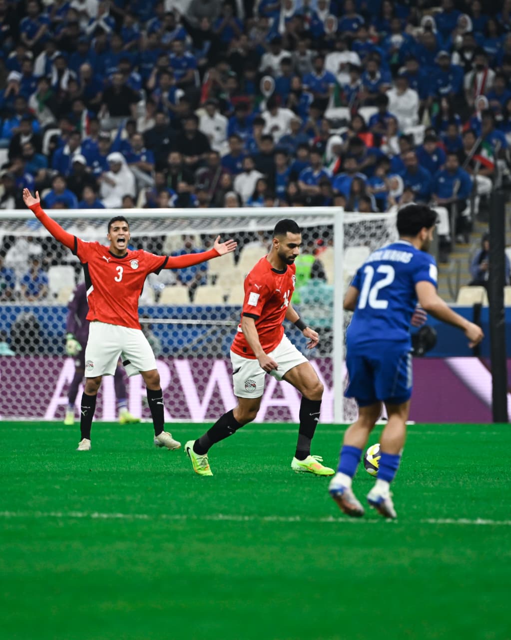 منتخب مصر المشارك في كأس العرب يفتتح مشواره بالتعادل مع الكويت