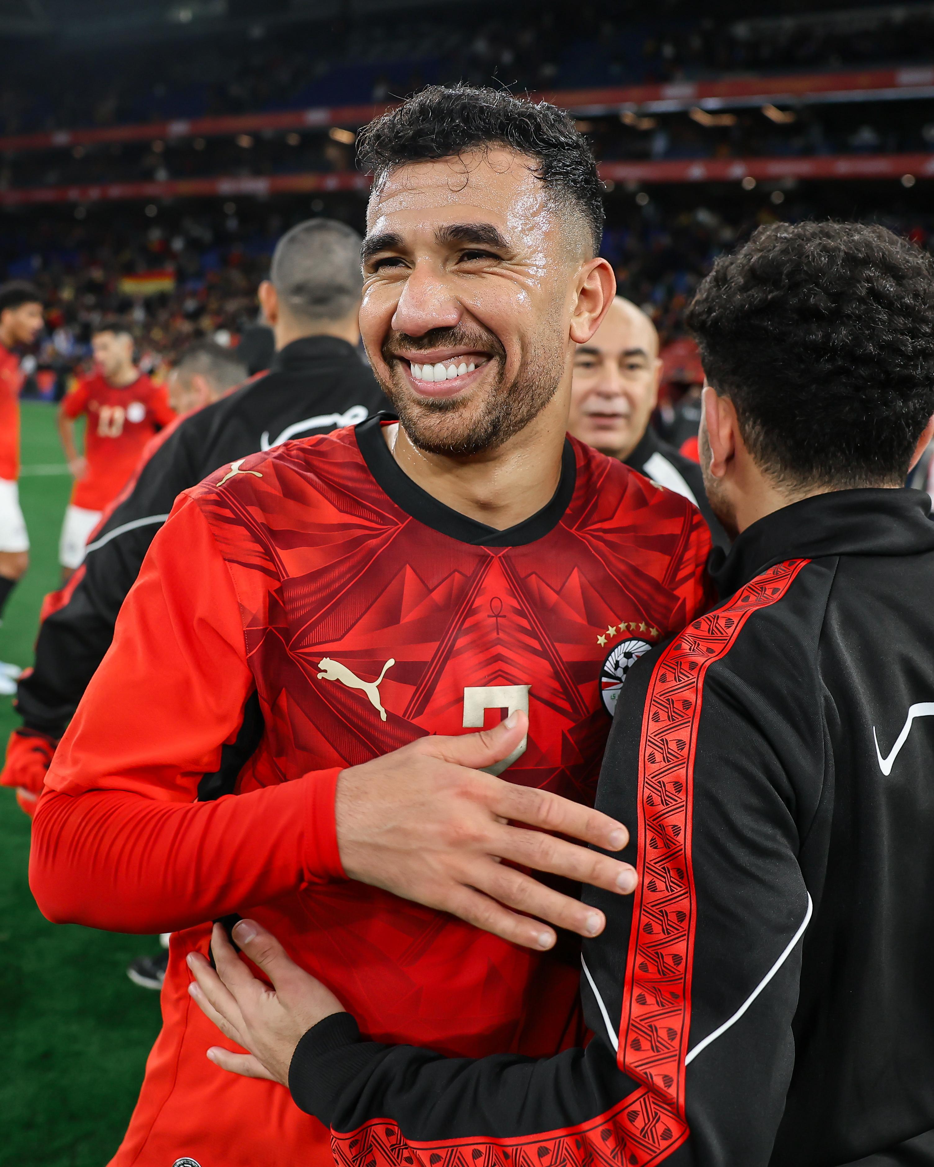 بالصور.. منتخب مصر بعد التعادل مع منتخب إسبانيا