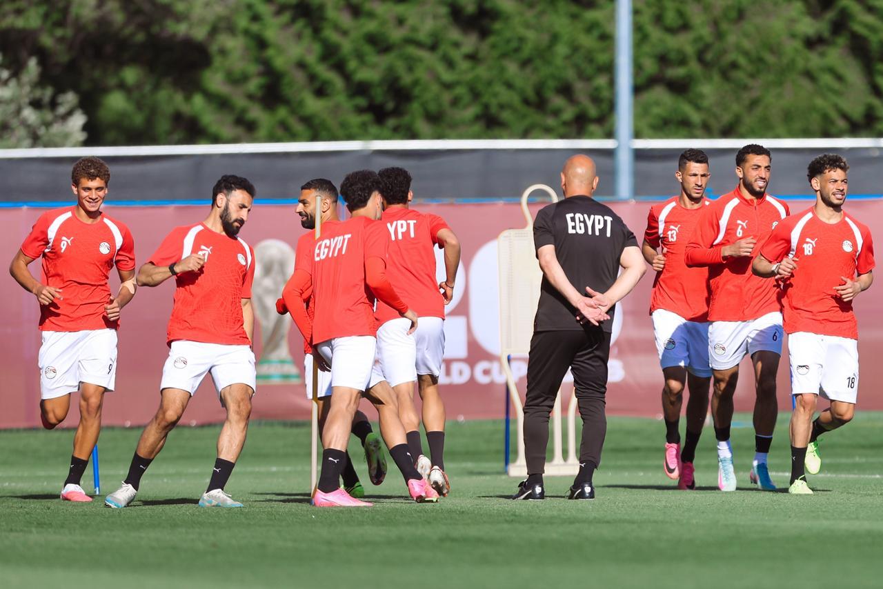 بالصور.. منتخب مصر يختتم تدريباته بفانكوفر استعداداً لمواجهة نيوزيلندا