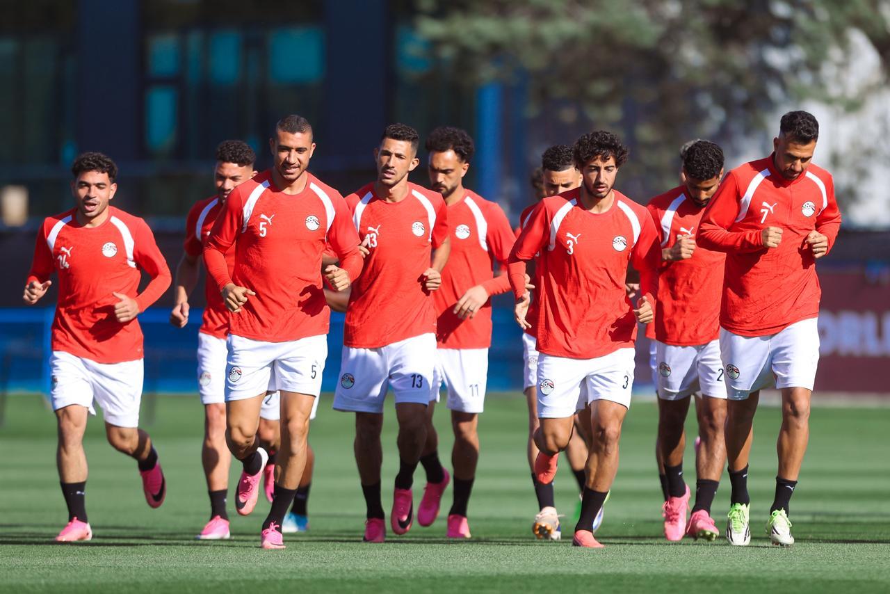 بالصور.. منتخب مصر يختتم تدريباته بفانكوفر استعداداً لمواجهة نيوزيلندا