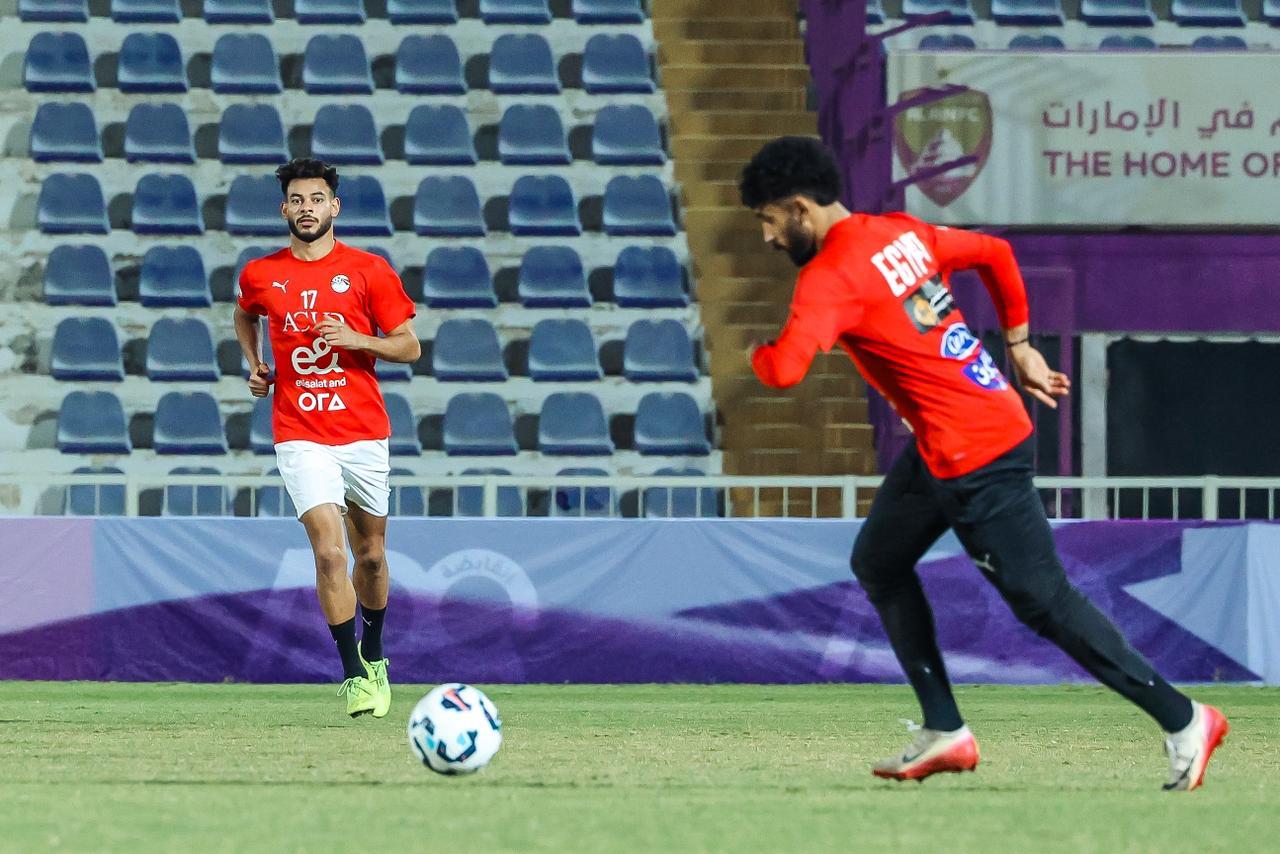 منتخب مصر يختتم تدريباته استعداداً لمواجهة كاب فيردي ودياً غداً