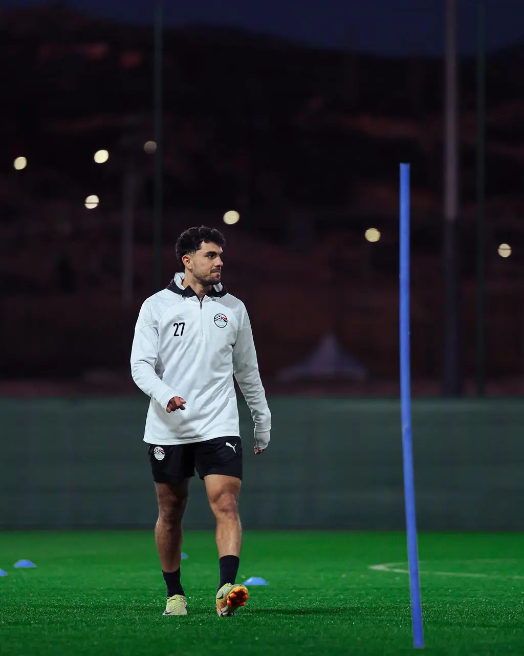 منتخب مصر يواصل تدريباته قبل مواجهة كوت ديفوار