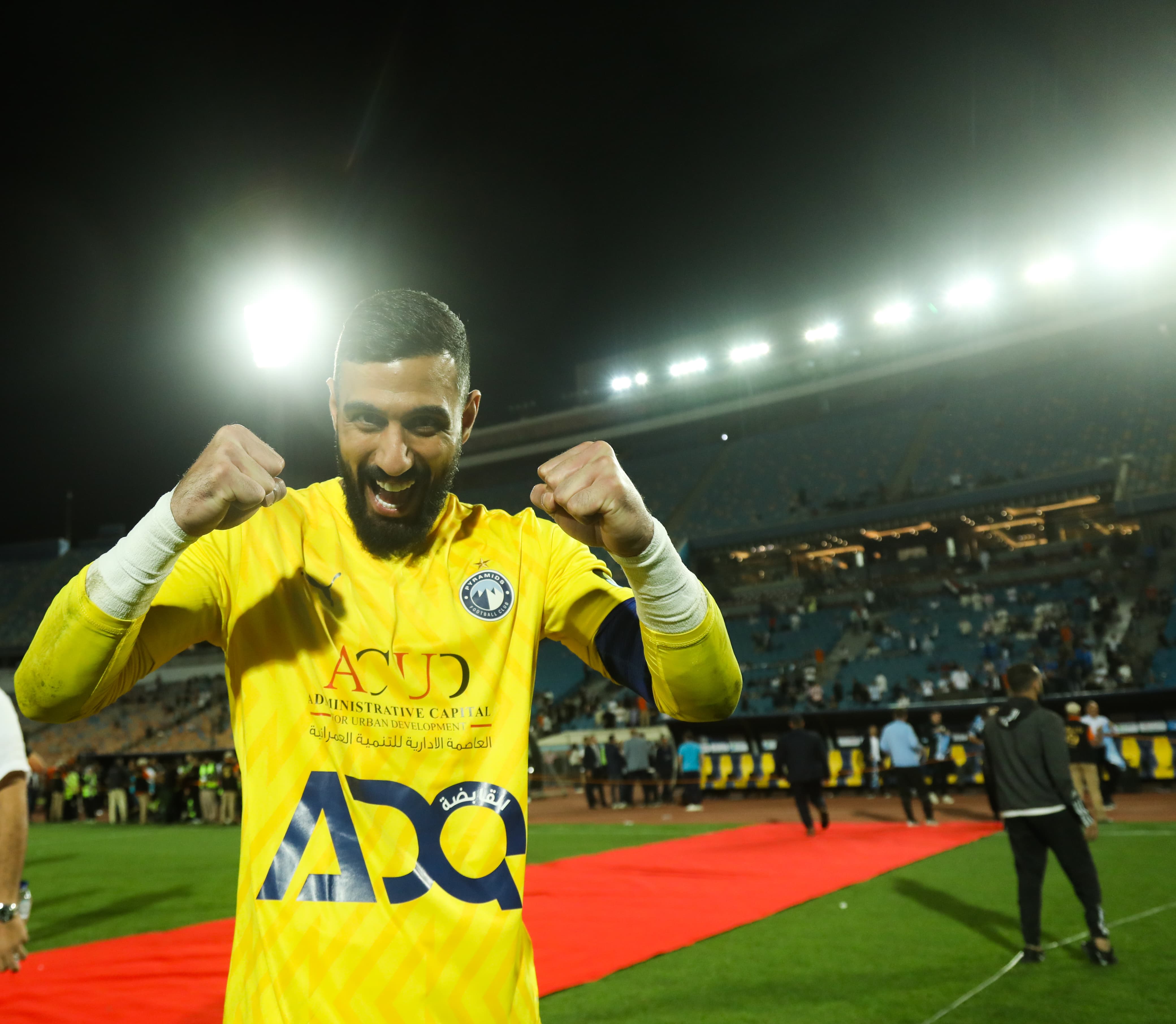 بالصور: مراسم تتويج بيراميدز بكأس مصر