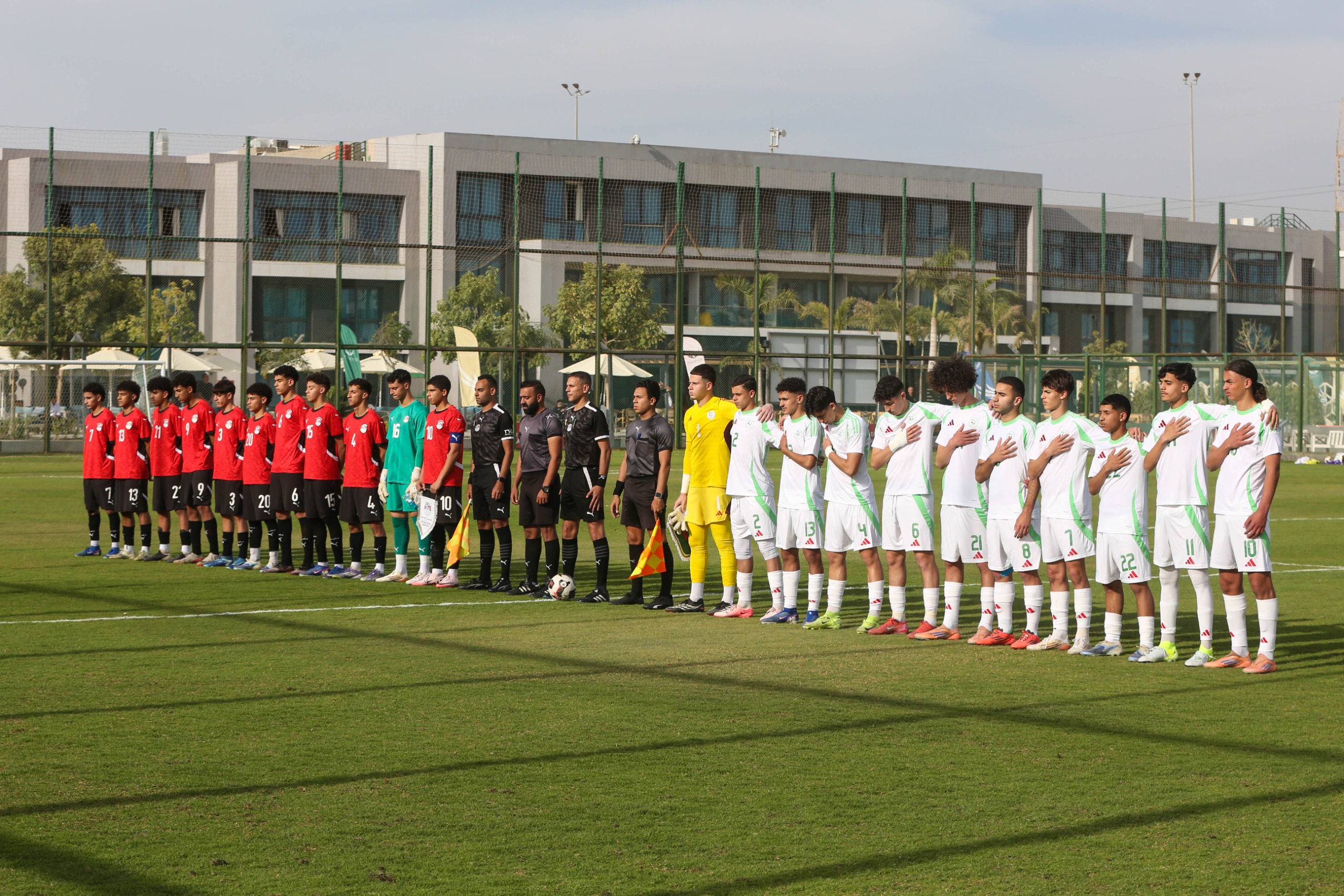 منتخب الناشئين يهزم الجزائر ودياً بهدف نظيف 