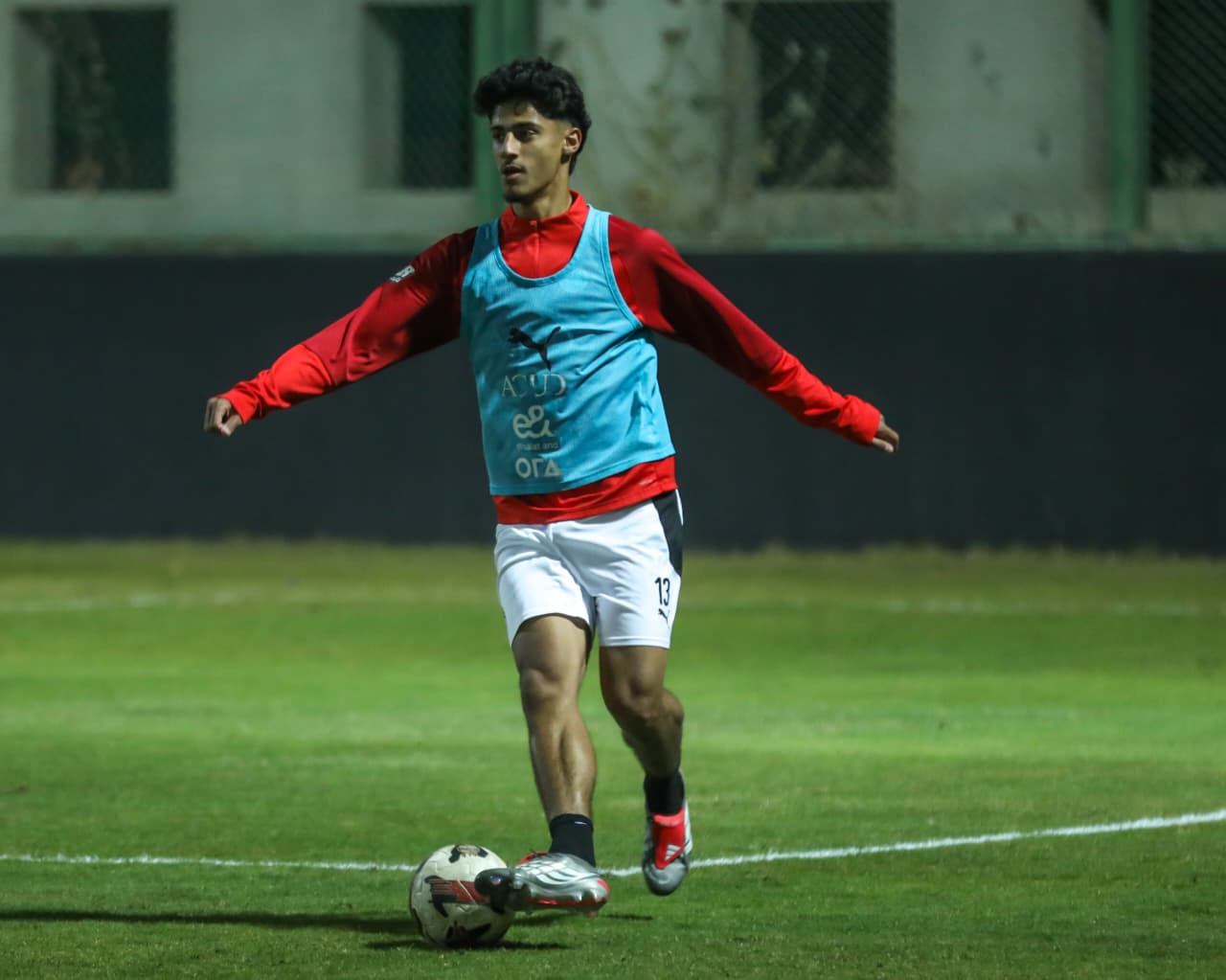 منتخب مصر 2007 يواصل تدريباته استعدادا لمواجهتي العراق وديا