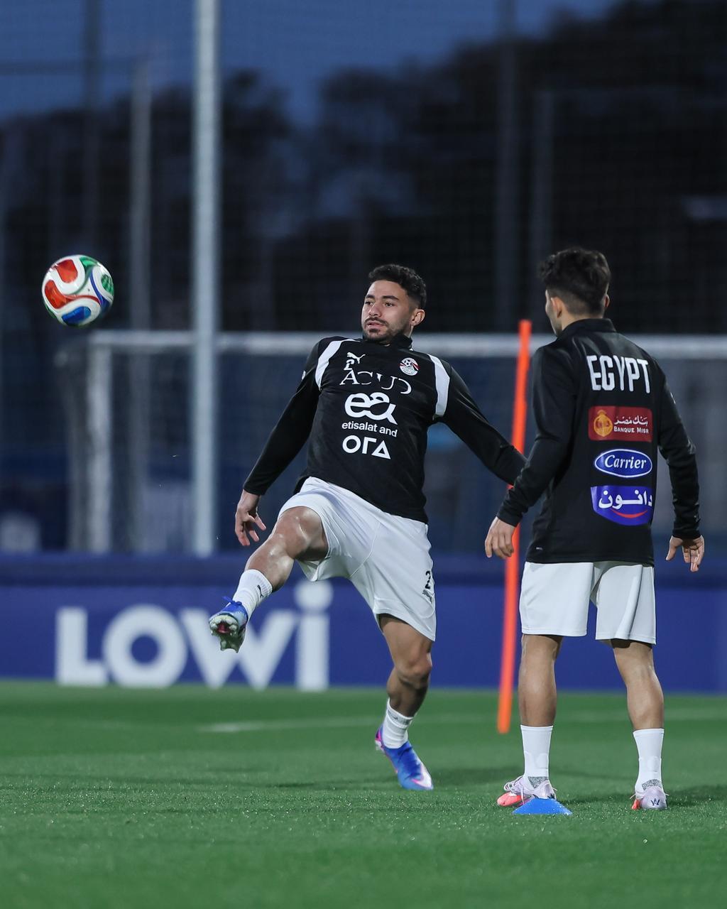 منتخب مصر يخوض تدريبه في "إسبانيول" استعداداً لودية إسبانيا