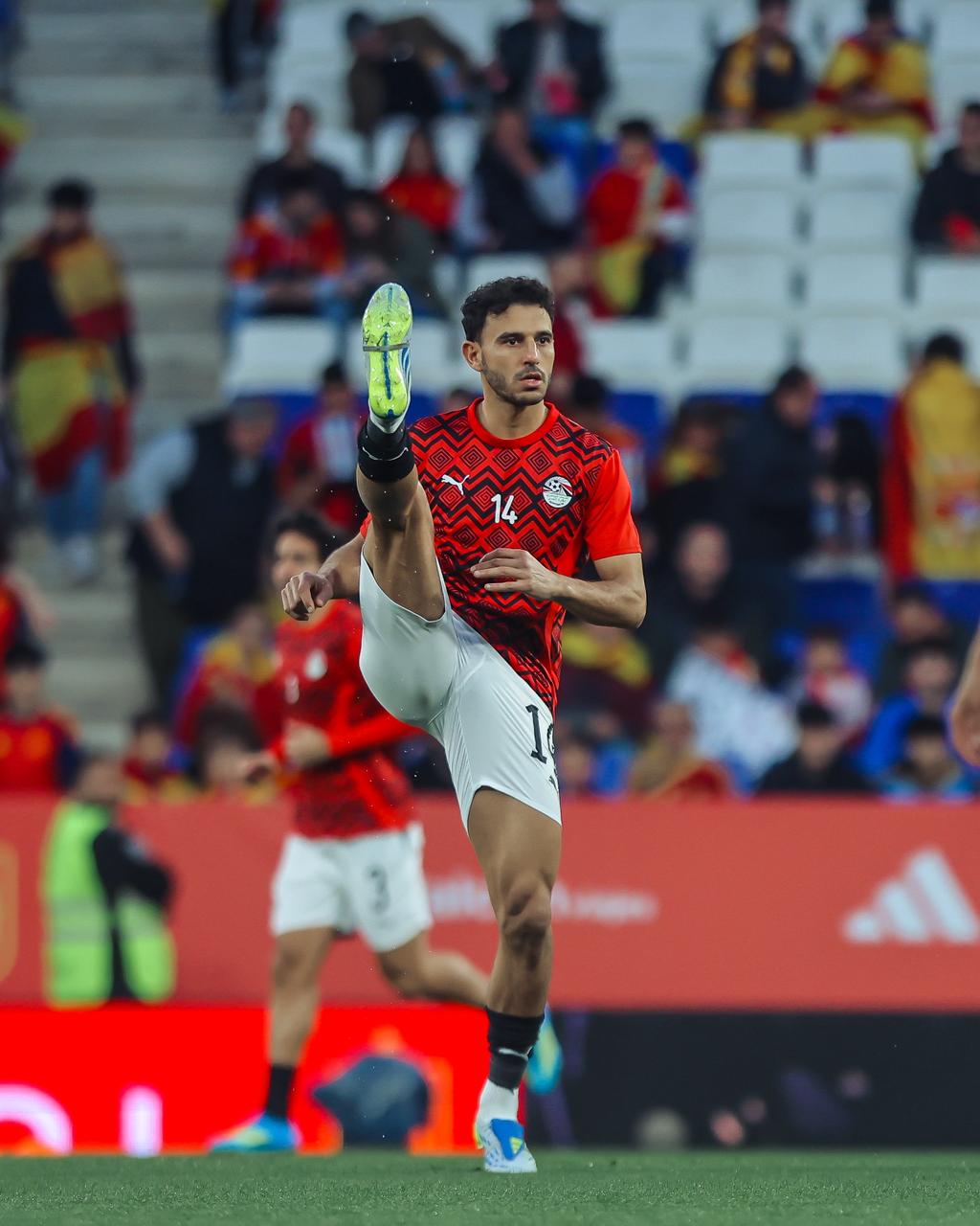 أحماء منتخب مصر قبل مواجهة إسبانيا
