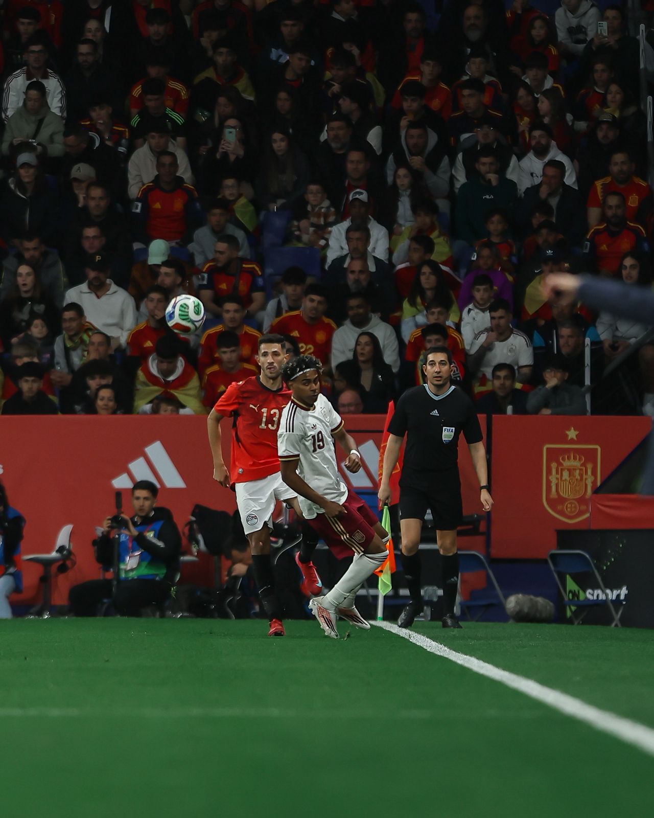 بالصور .. منتخب مصر يتعادل مع إسبانيا بعد أداء رائع