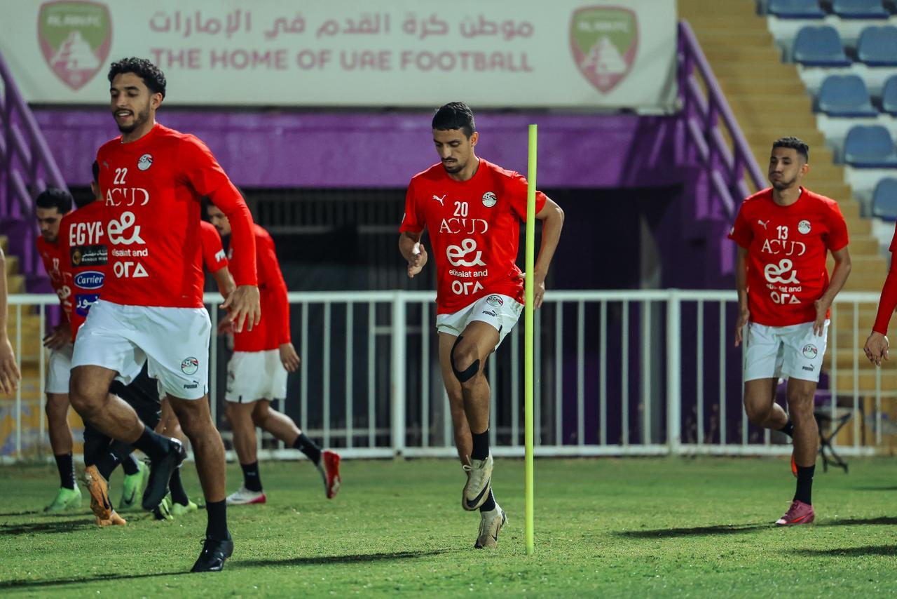 منتخب مصر يختتم تدريباته استعداداً لمواجهة كاب فيردي ودياً غداً