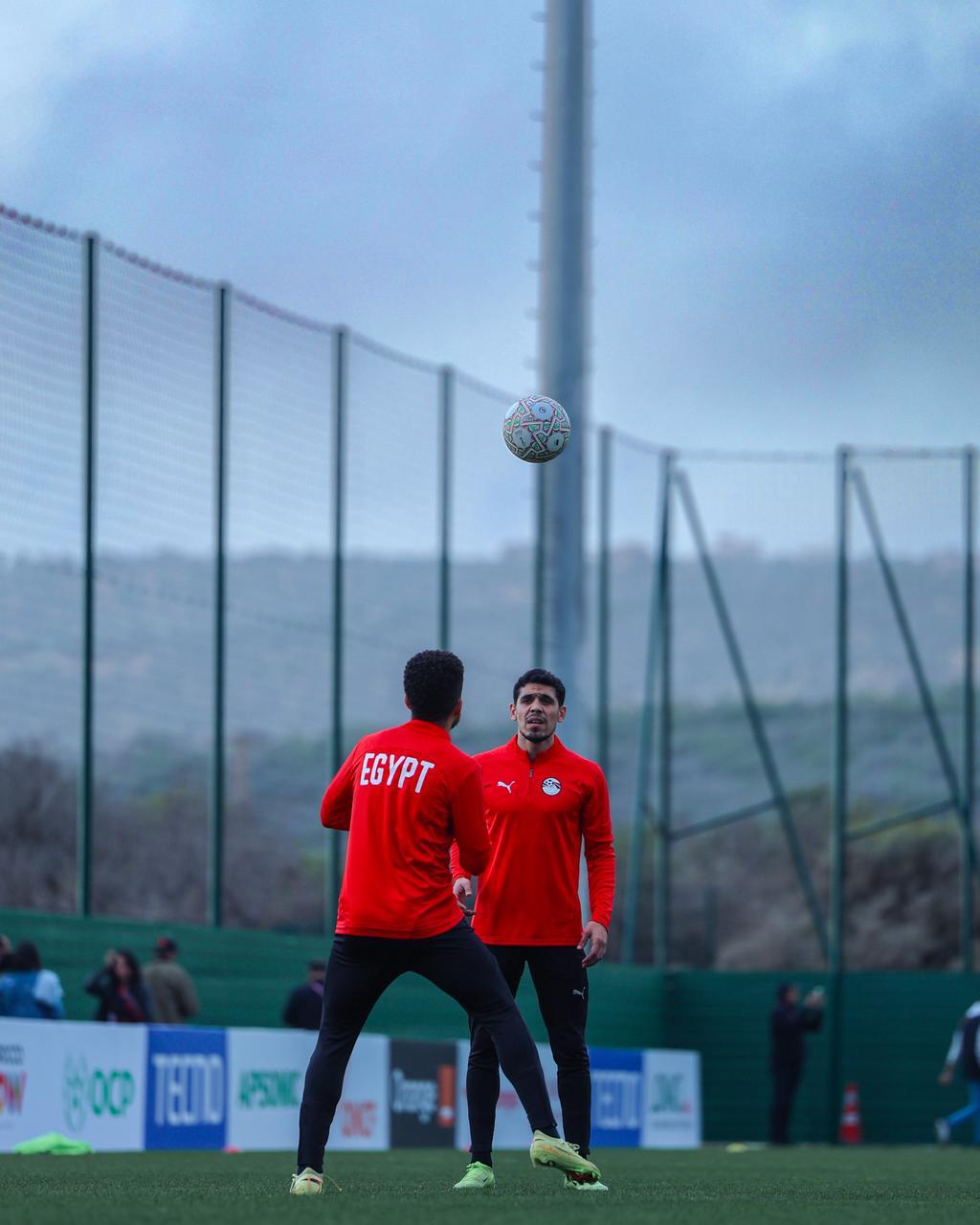 منتخب مصر يختتم تدريباته قبل مواجهة بنين غدًا