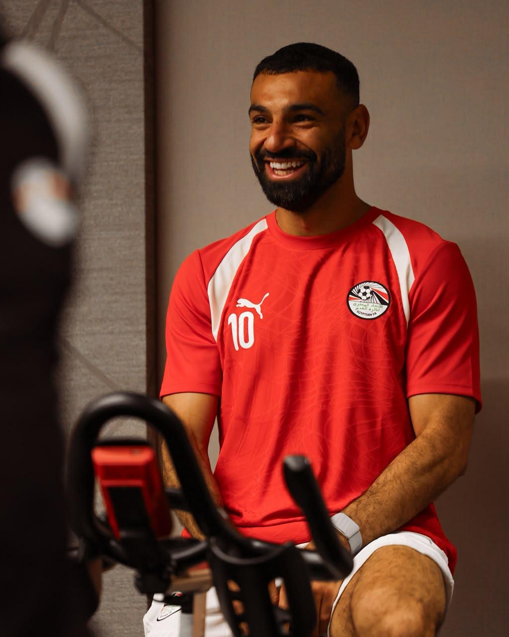 بالصور: تدريبات استشفائية وبدنية للاعبي منتخب مصر بفندق الإقامة 