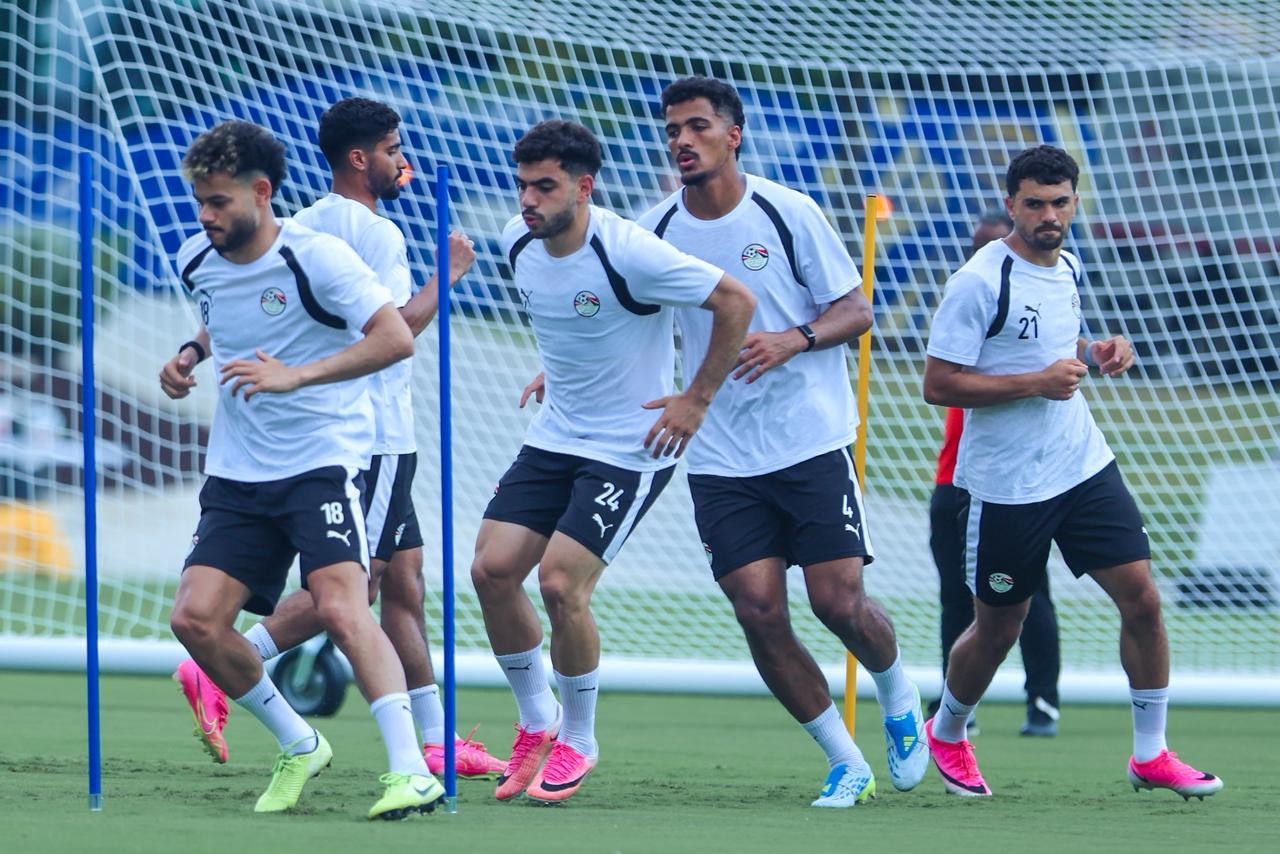 بالصور.. مران منتخب مصر في أتلانتا استعداداً لمباراة الأرجنتين 