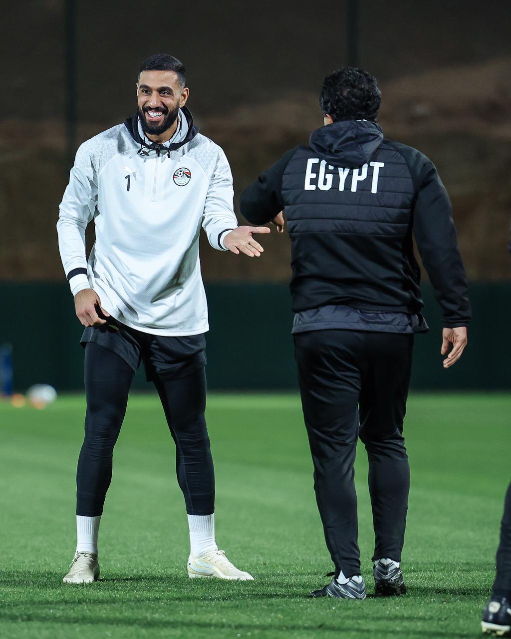 منتخب مصر يختتم تدريباته استعداداً لمواجهة زيمبابوي غداً 