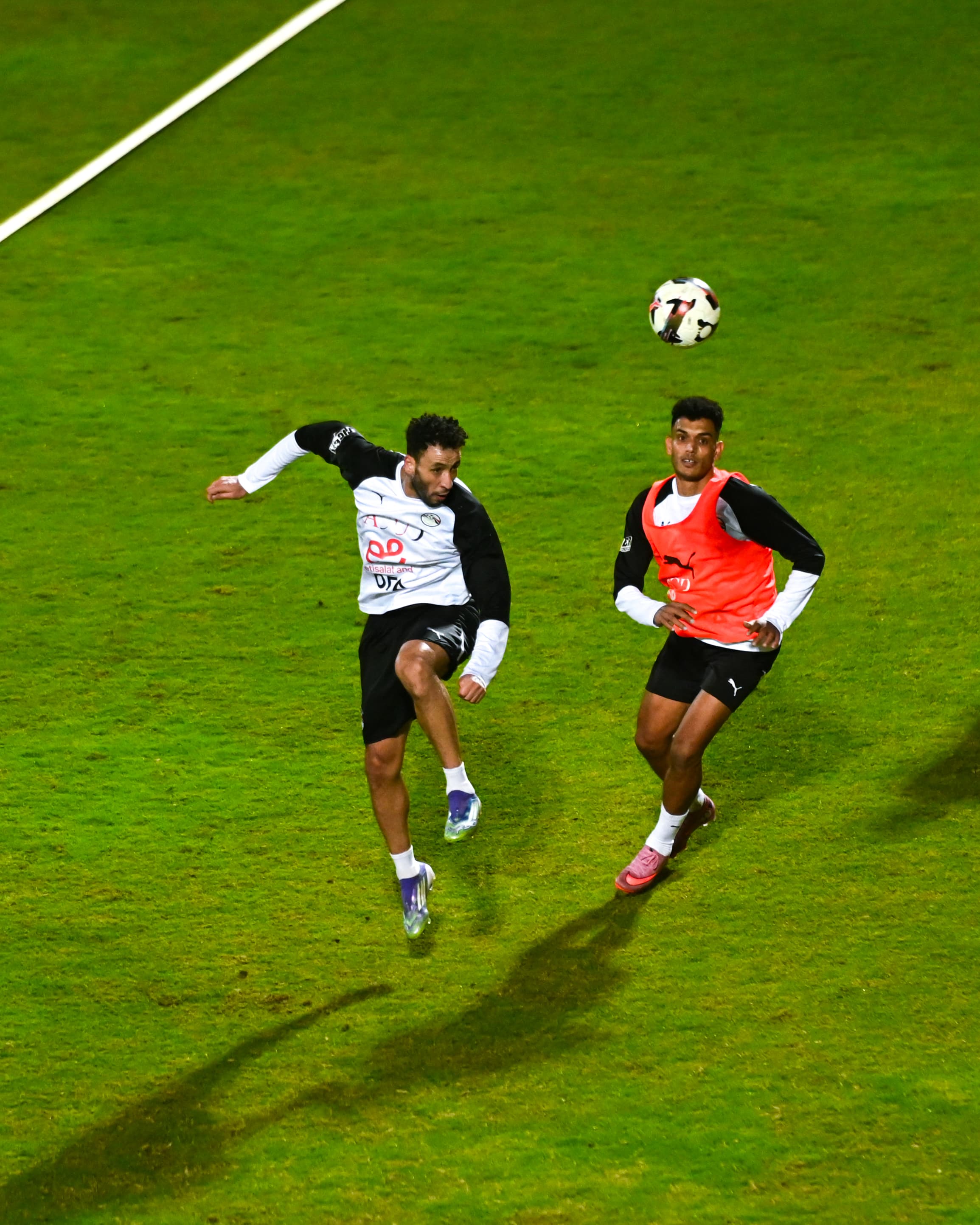 تدريبات منتخب مصر المشارك في كأس العرب قبل السفر إلى قطر