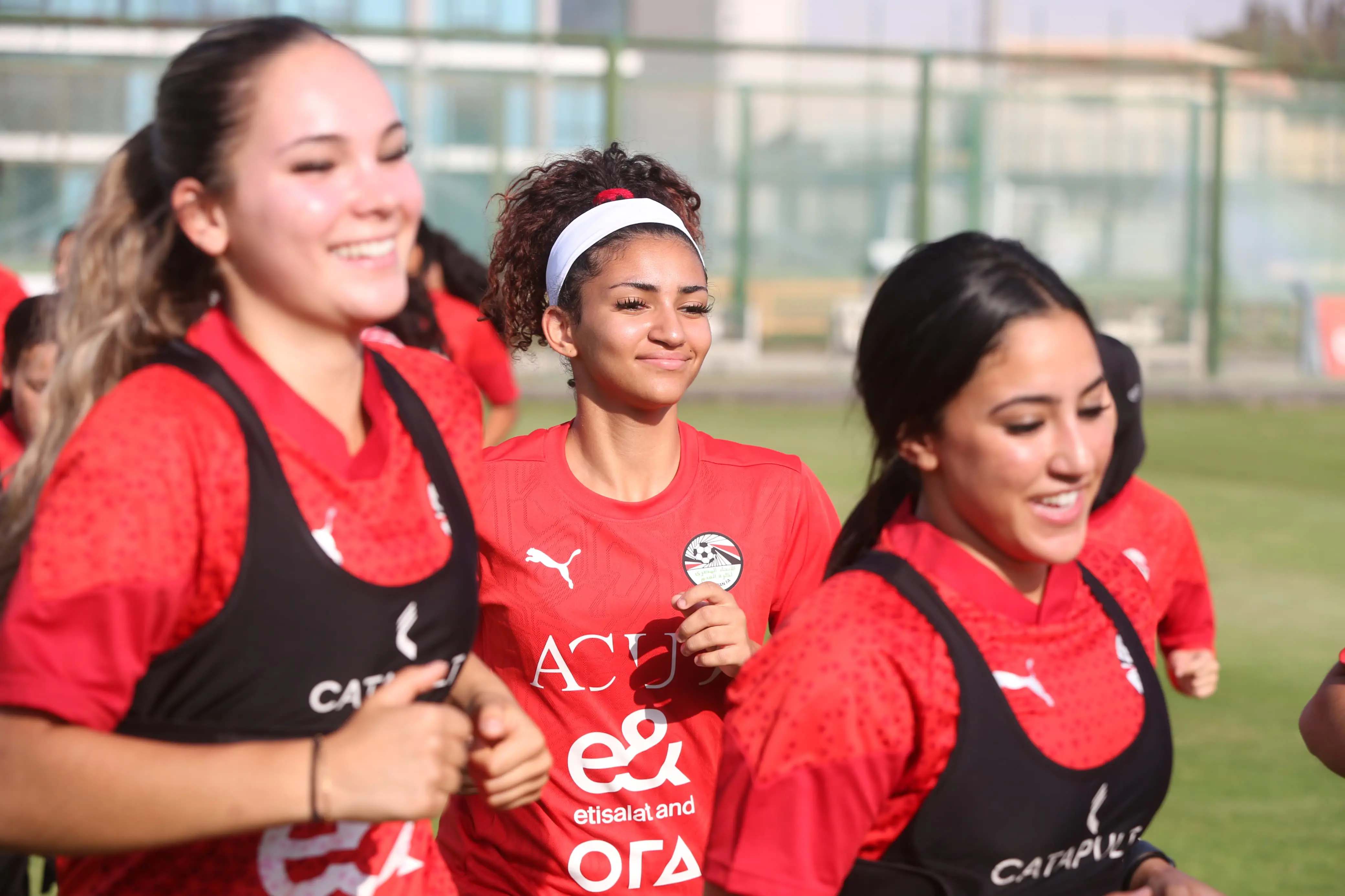 بالصور: تدريب منتخب السيدات
