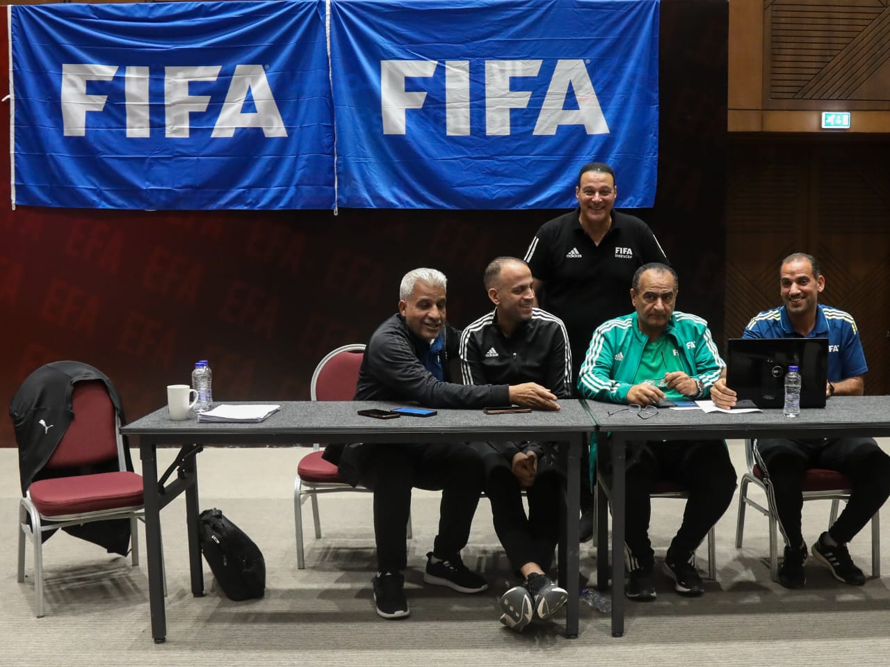 محاضرات نظرية وعملية للمحاضرين ومعدى اللياقة البدنية للحكام