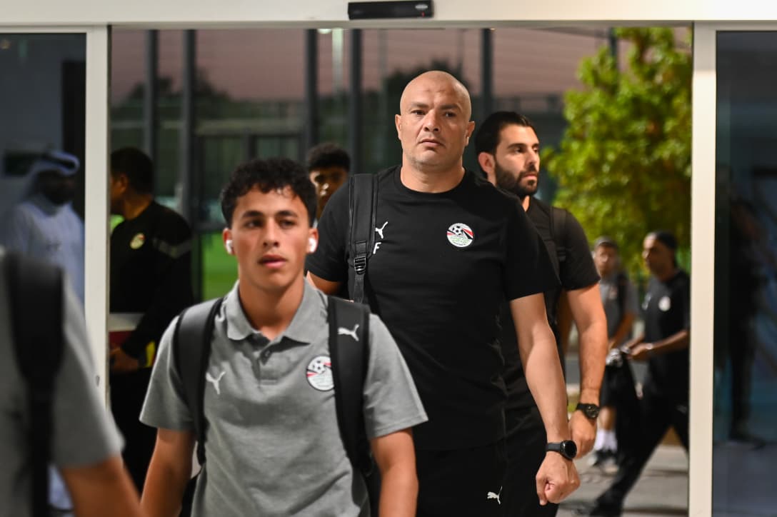 منتخب مصر تحت ١٧ سنة قبل مواجهة قطر الودية