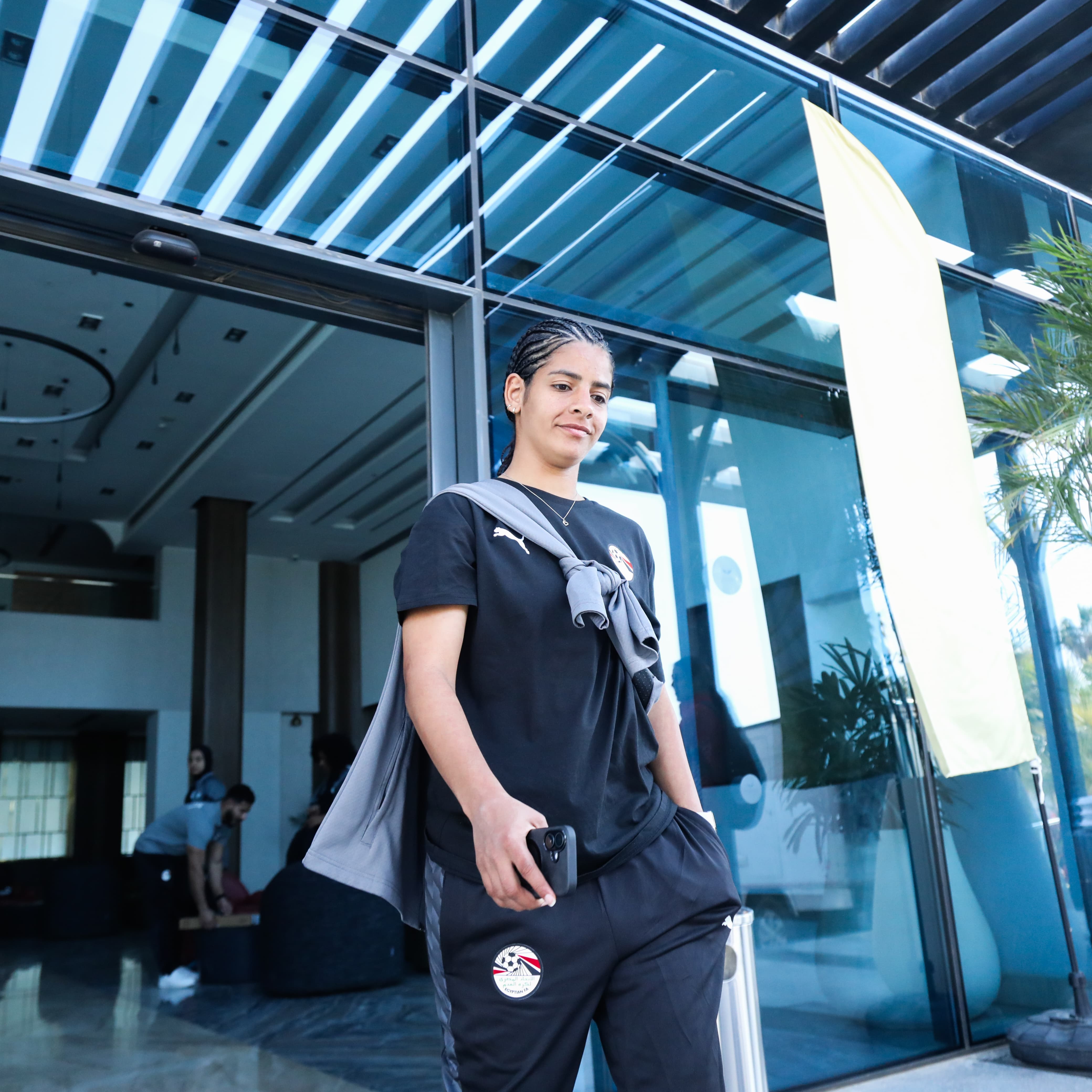 بعثة منتخب مصر للكرة النسائية تغادر إلى السعودية 