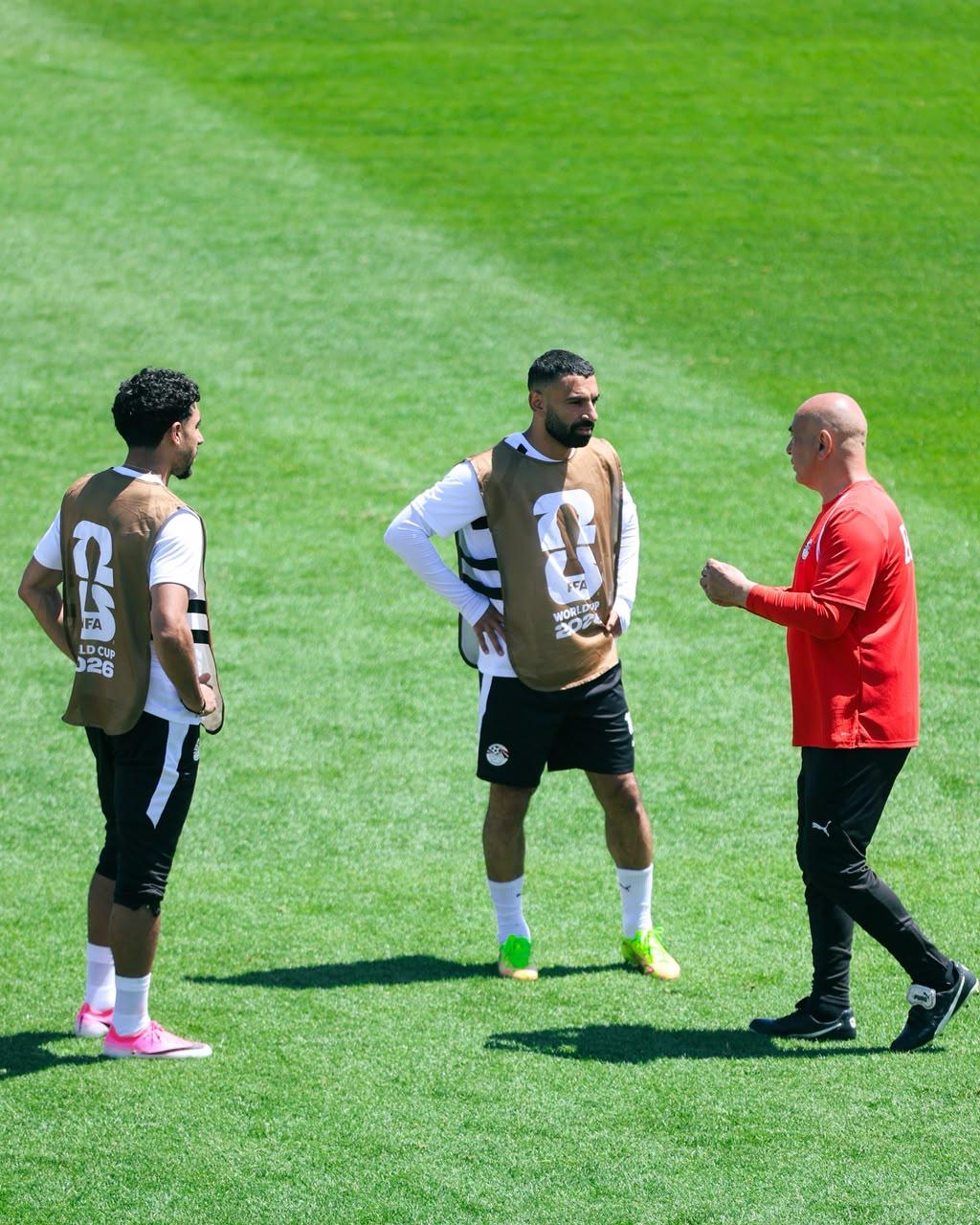بالصور.. منتخب مصر يواصل استعداداته لمواجهة بلجيكا