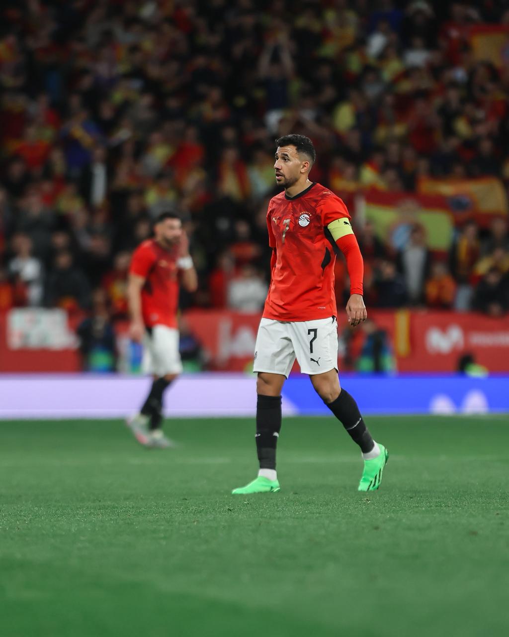 بالصور .. منتخب مصر يتعادل مع إسبانيا بعد أداء رائع