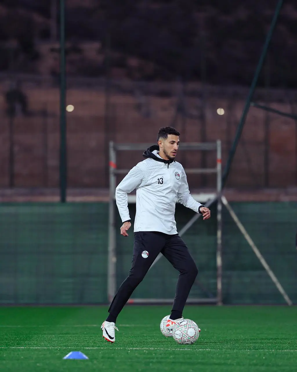 منتخب مصر يواصل تدريباته قبل مواجهة كوت ديفوار