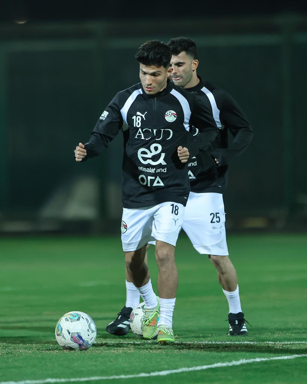 أول تدريبات منتخب مصر استعدادا للسعودية وإسبانيا