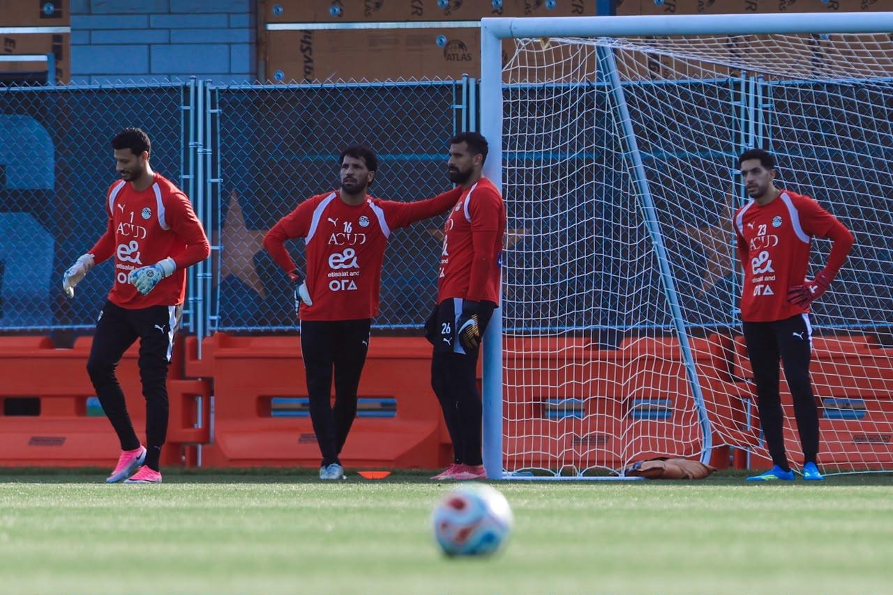 منتخب مصر يواصل تدريباته استعداداً لودية البرازيل  