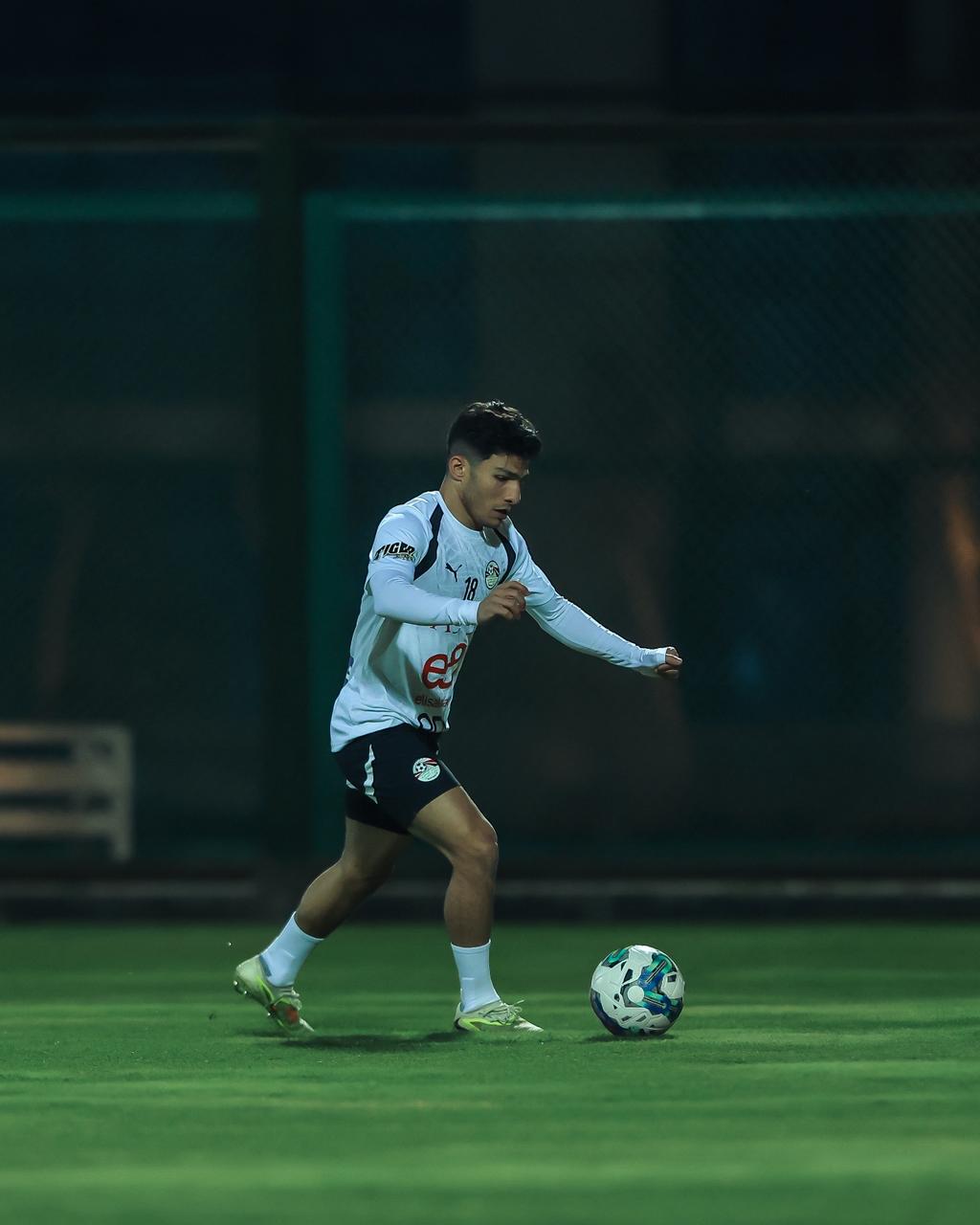 منتخب مصر يخوض ثالث  تدريباته بمركز المنتخبات الوطنية استعدادا لوديتي السعودية و إسبانيا 