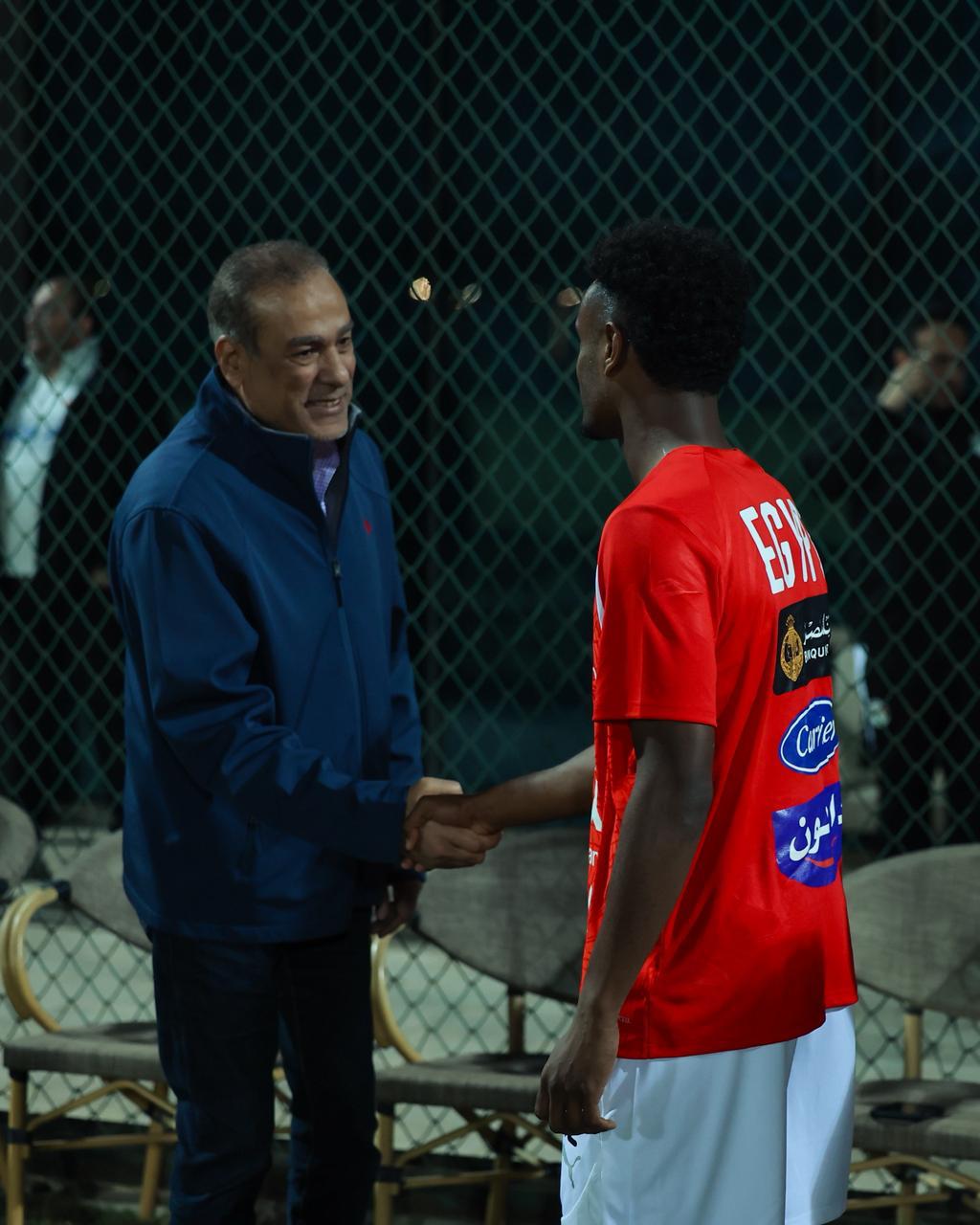 منتخب مصر يخوض ثاني  تدريباته بمركز المنتخبات الوطنية استعدادا لوديتي السعودية و إسبانيا 