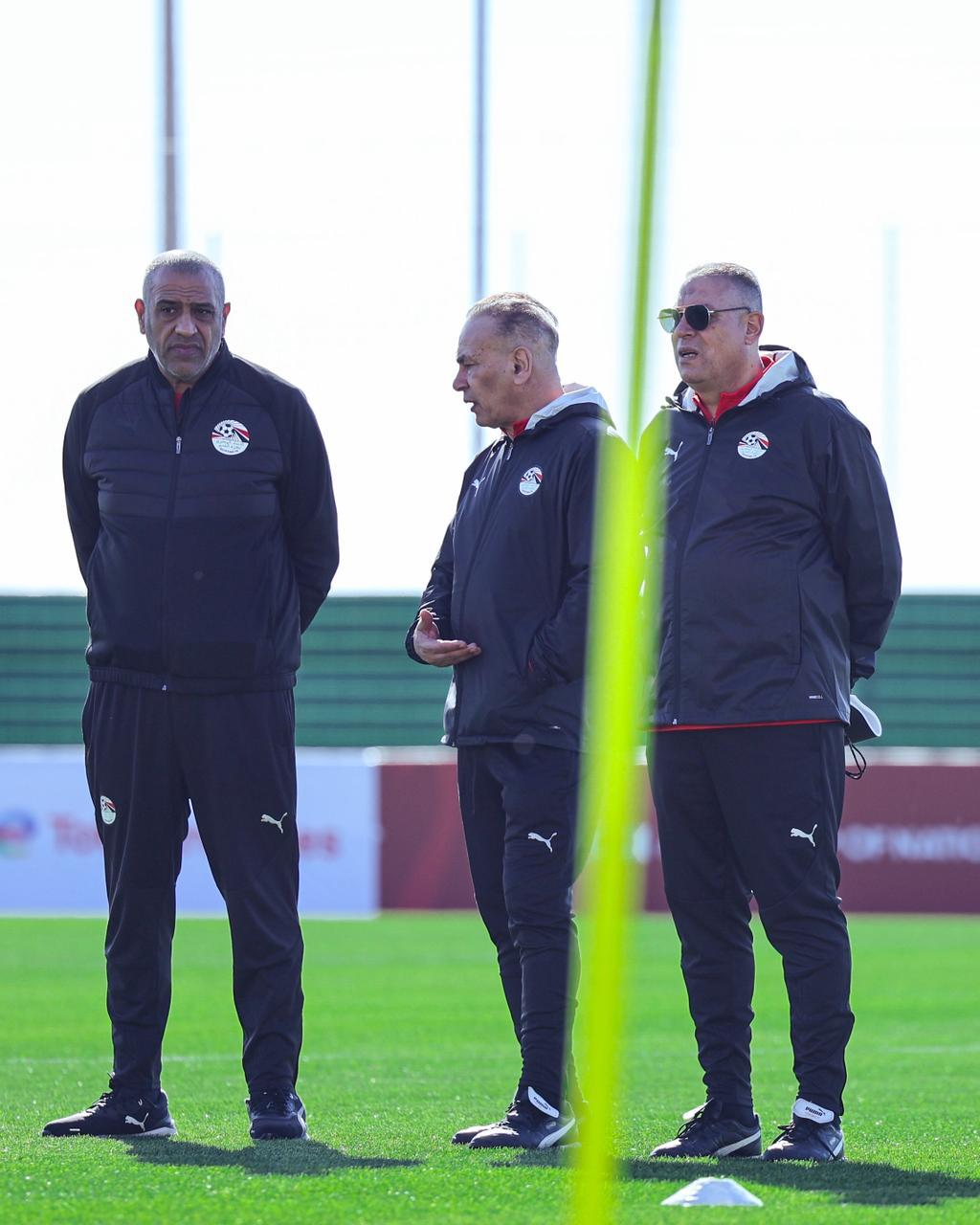 منتخب مصر يبدأ استعداداته لمواجهة جنوب أفريقيا 