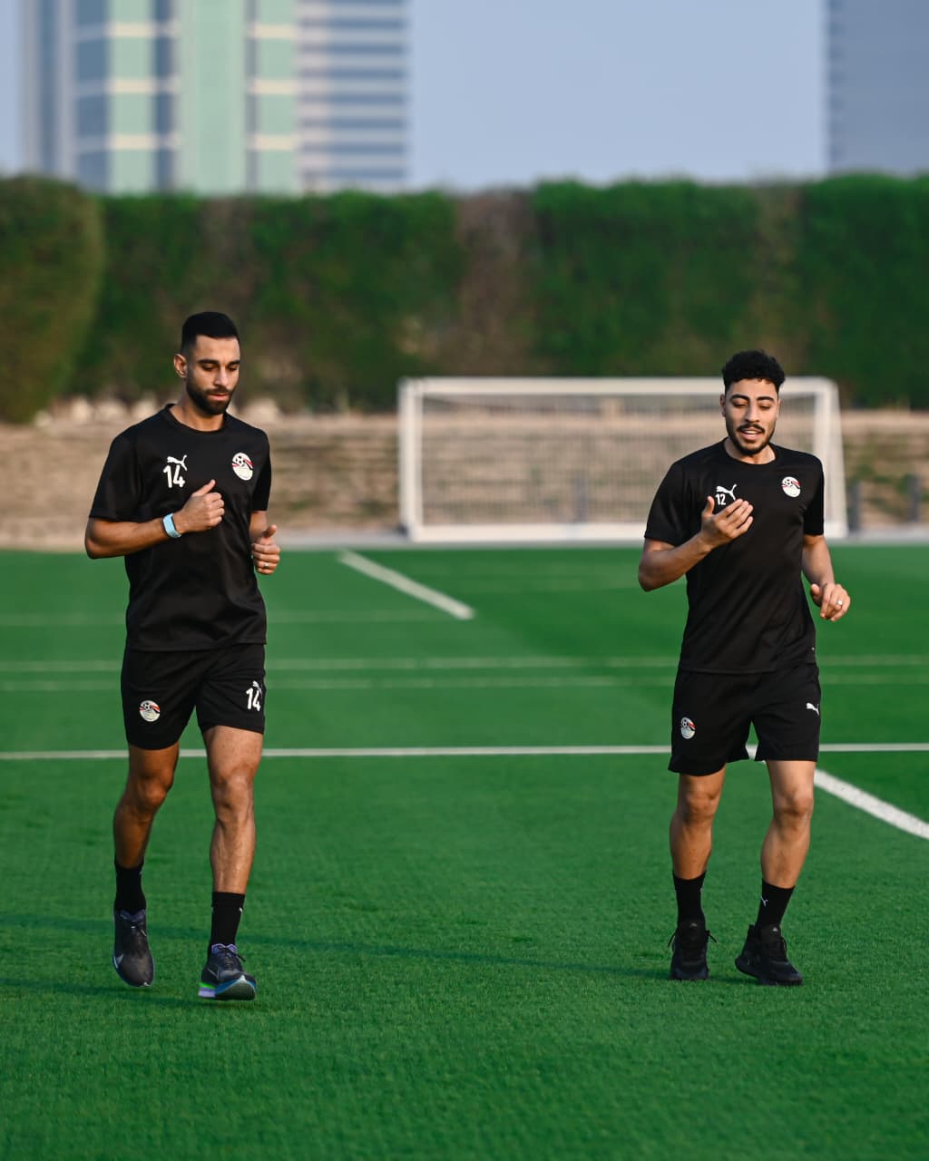 منتخب مصر المشارك في كأس العرب يواصل تحضيراته لمواجهة الإمارات